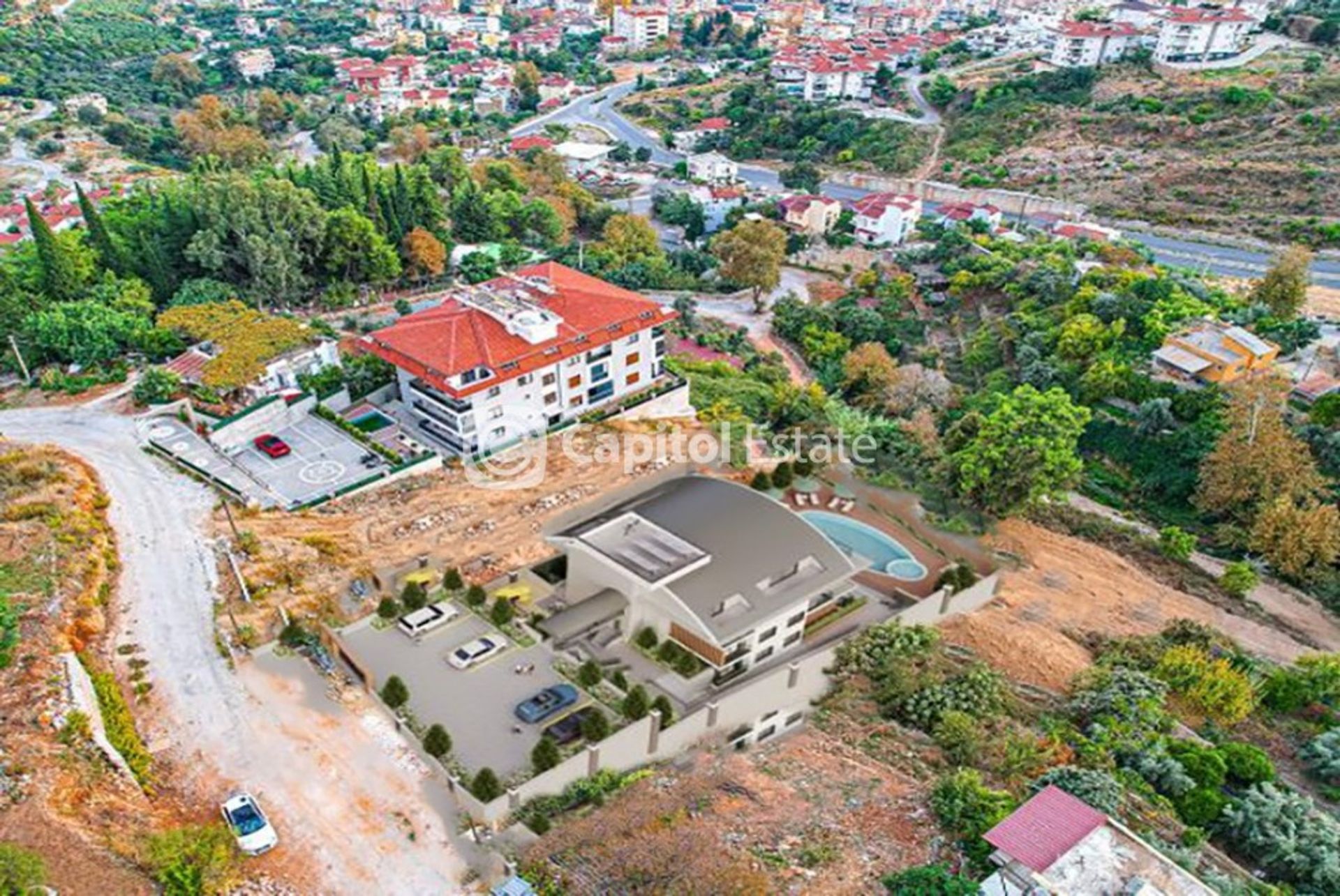 Condominio en Alanya, Antalya 11393214