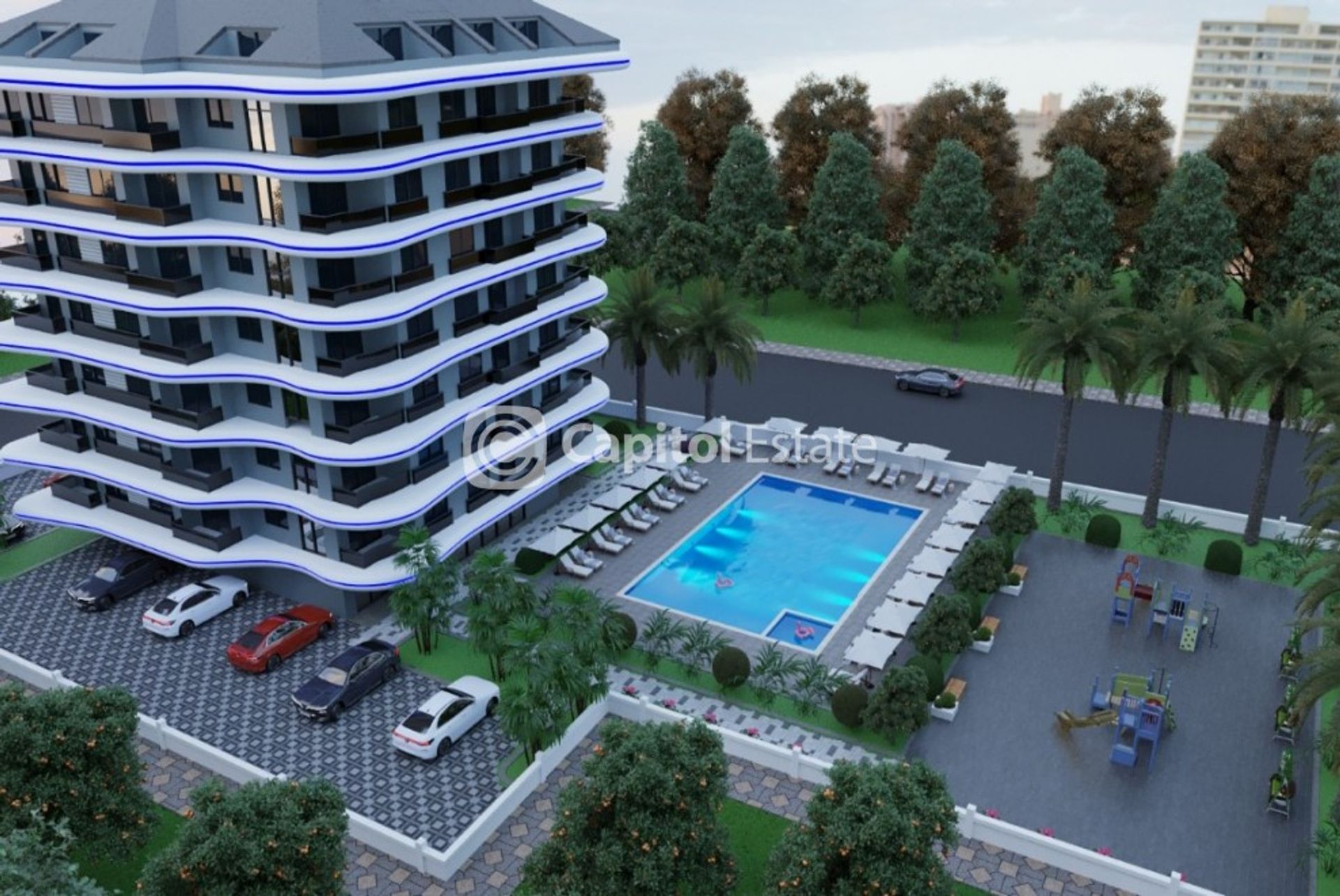 Condominio nel Avsallar, Antalya 11393291