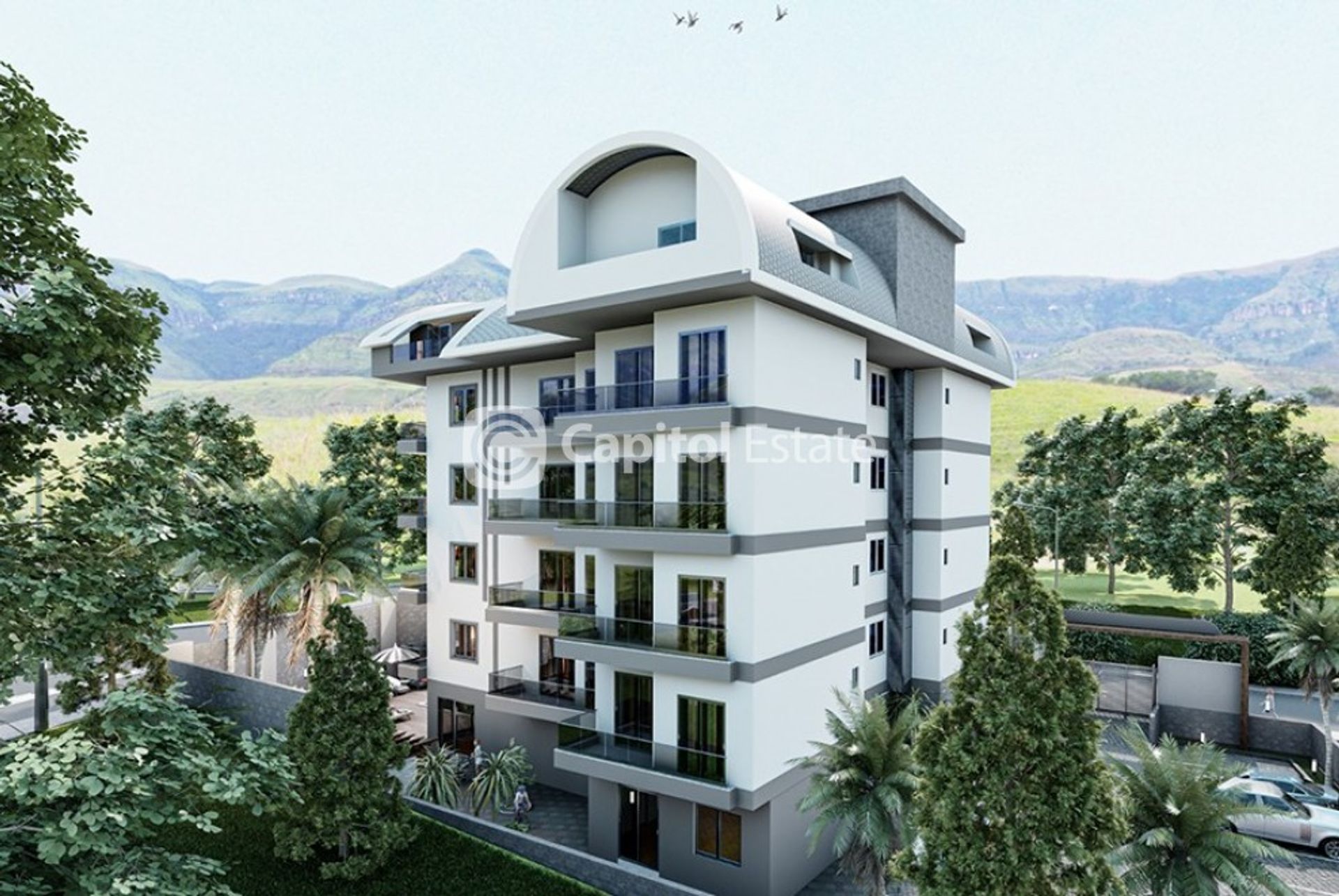 Condominio en Oba, Antalya 11393320