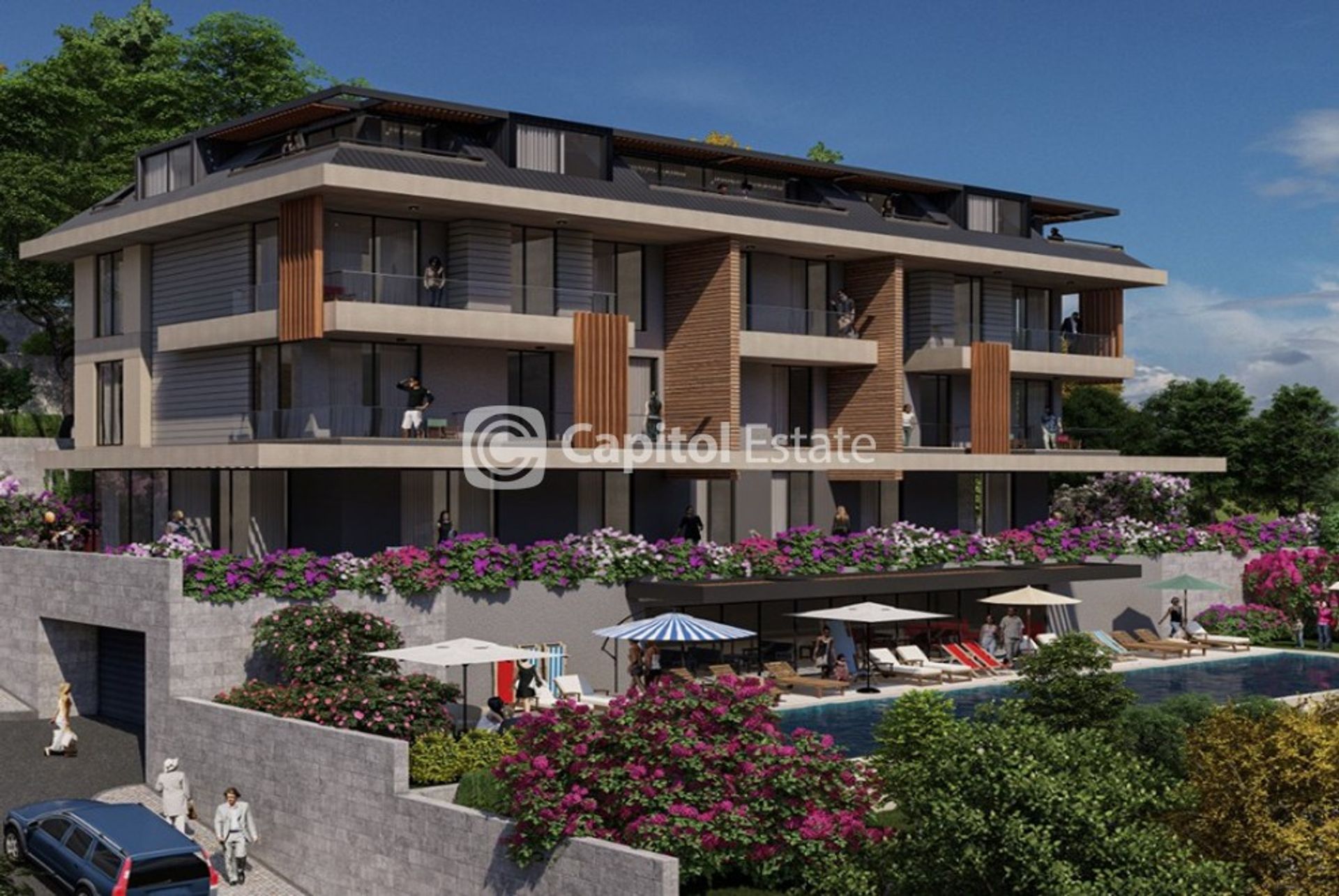 Condominio en Alanya, Antalya 11393387