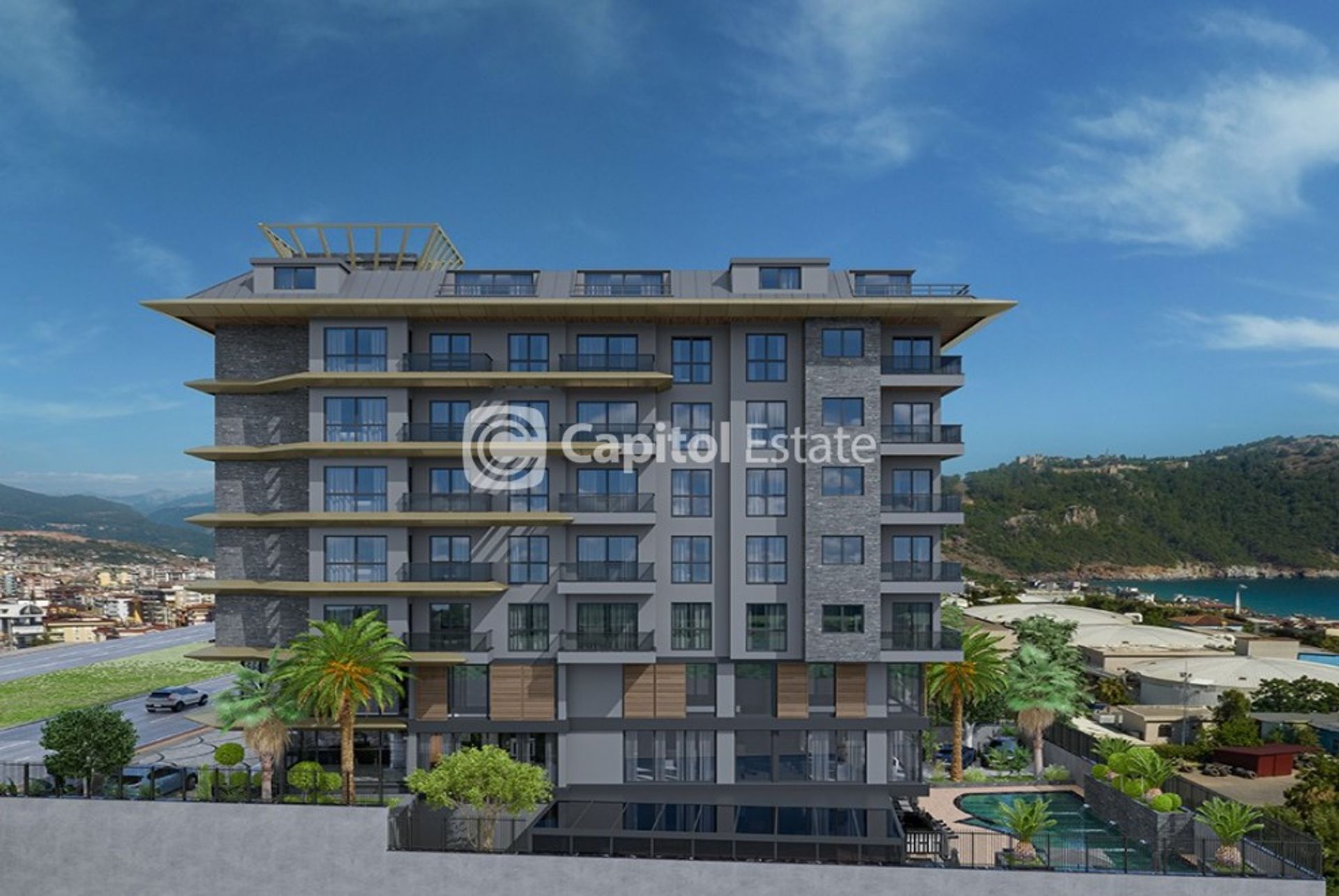 Kondominium dalam Alanya, Antalya 11393397