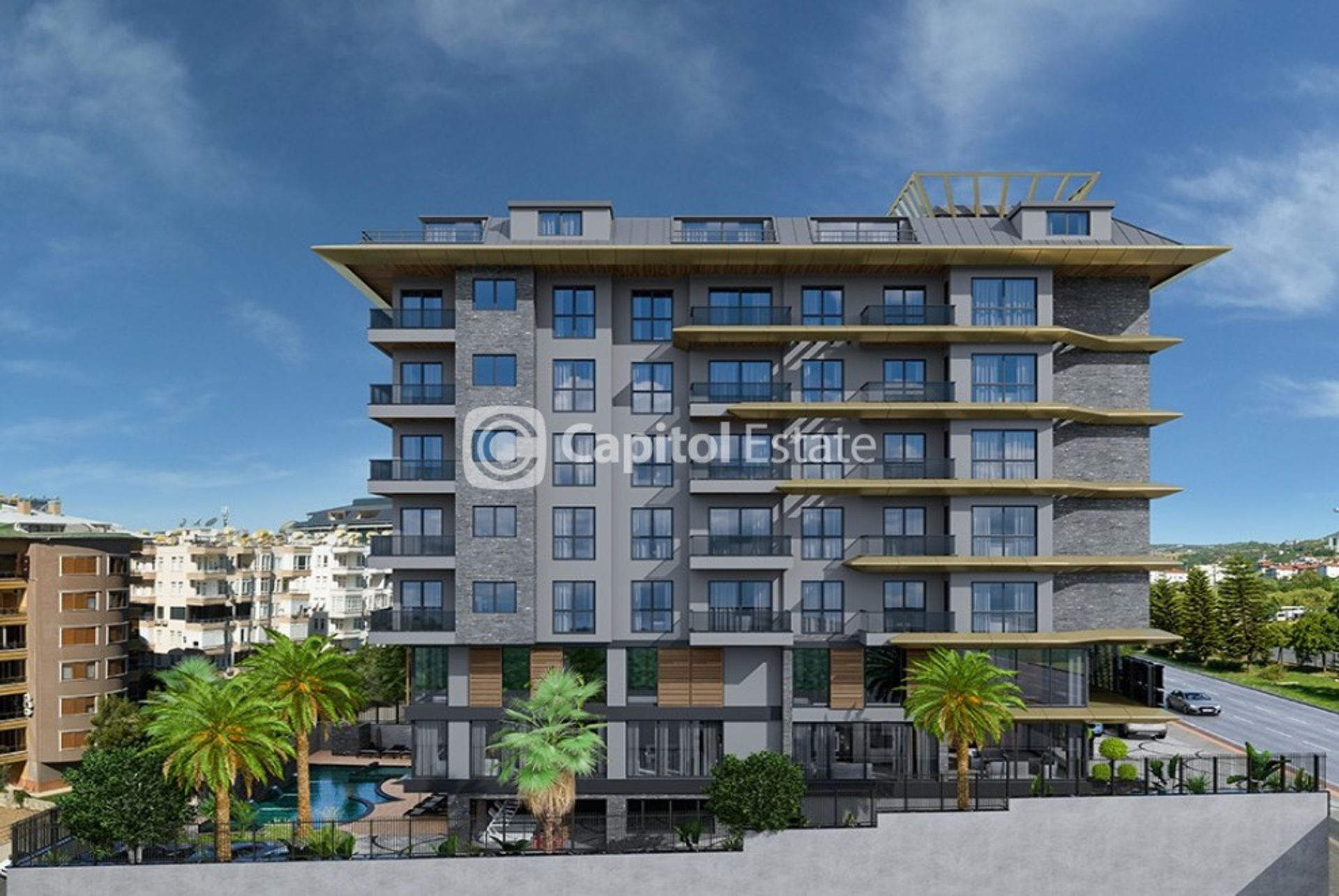 Kondominium dalam Alanya, Antalya 11393397