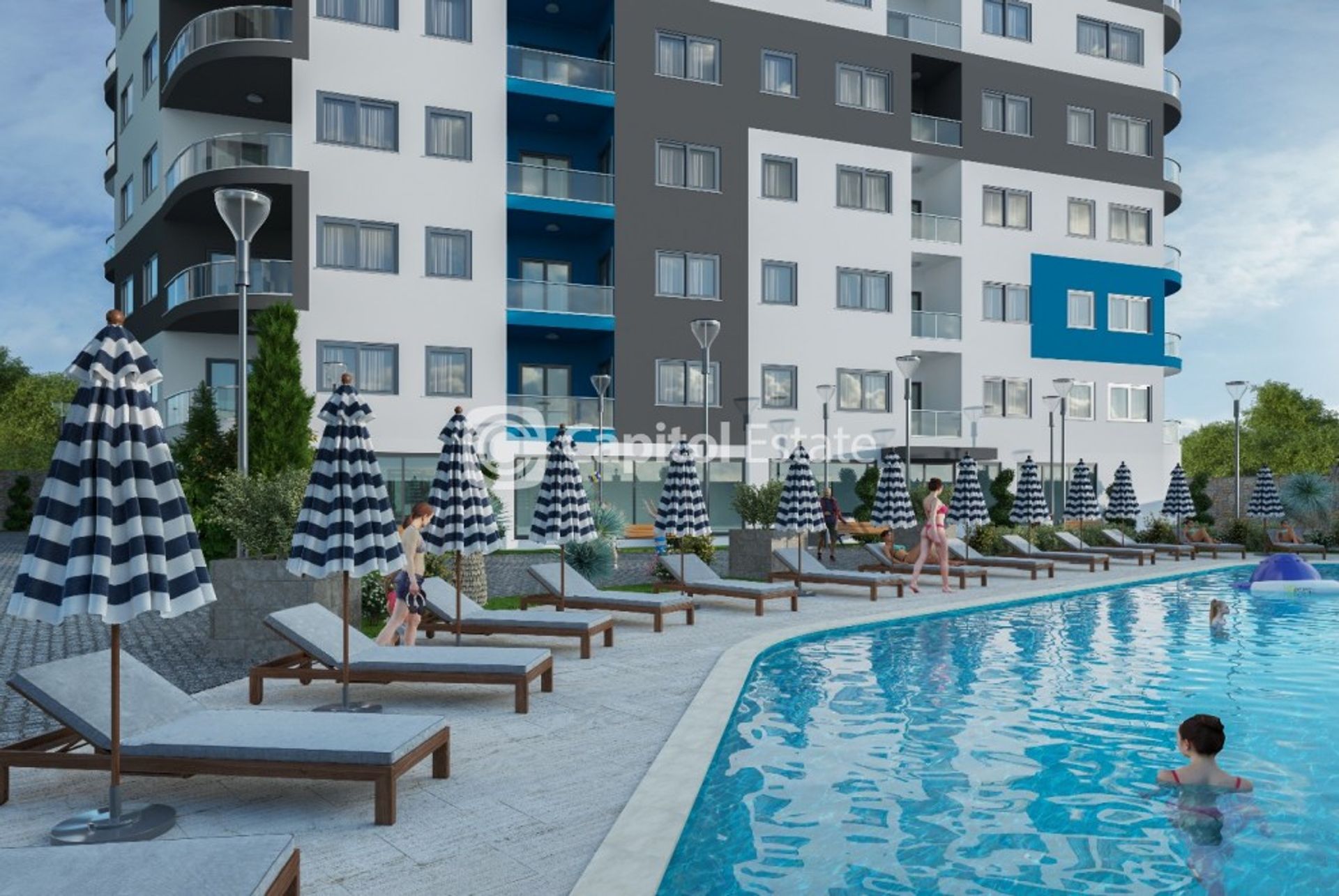 Condominium in Alanya, Antalya 11393423