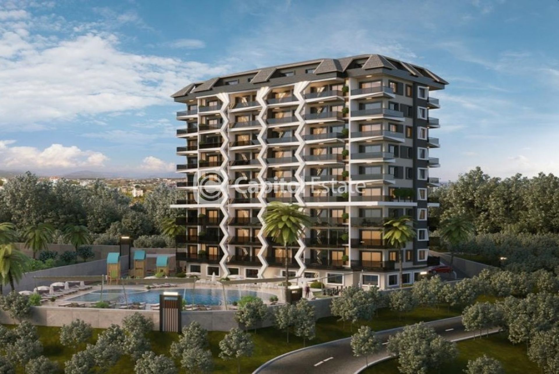 Condominium in Avsallar, Antalya 11393426