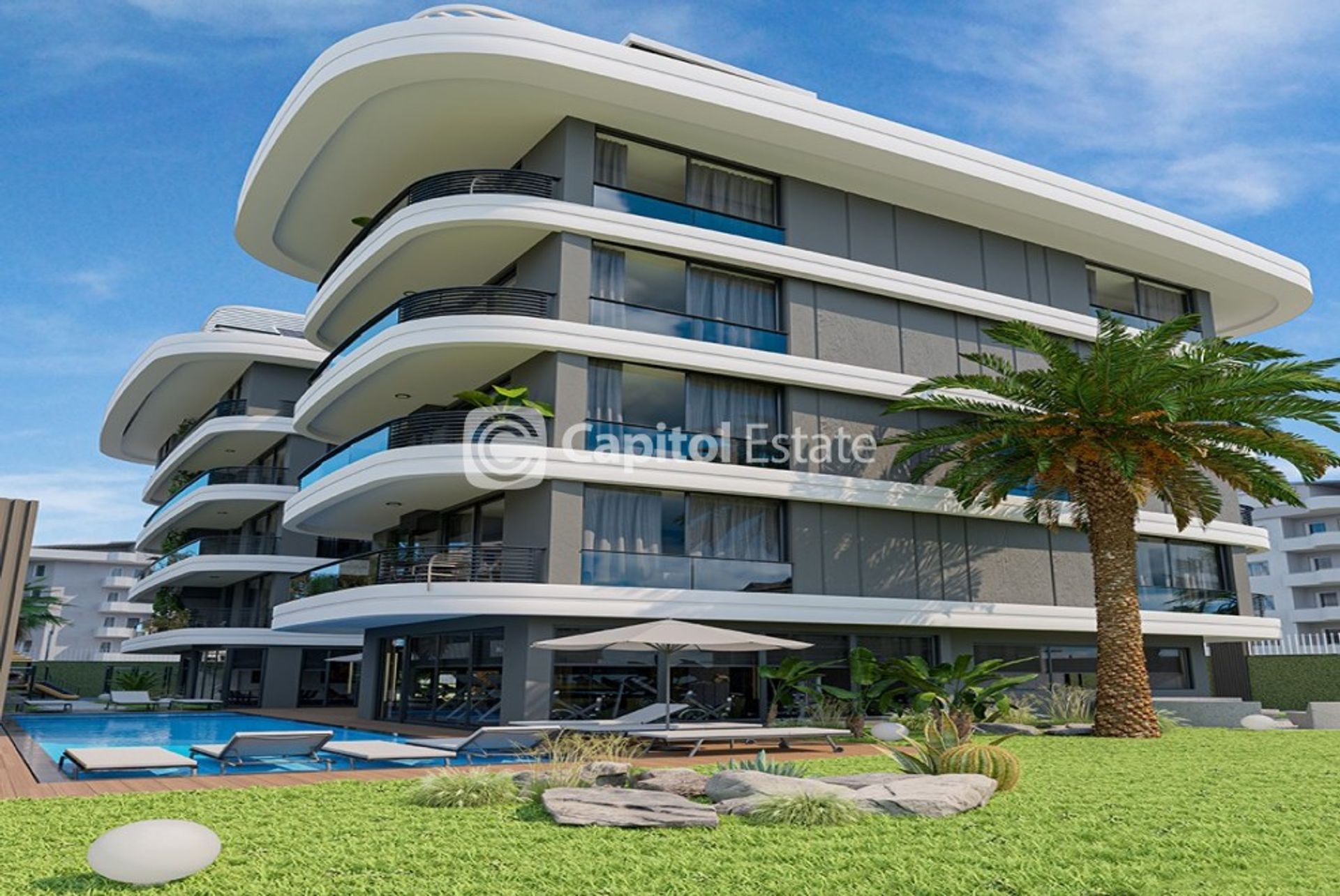 Condominium dans Oba, Antalya 11393445