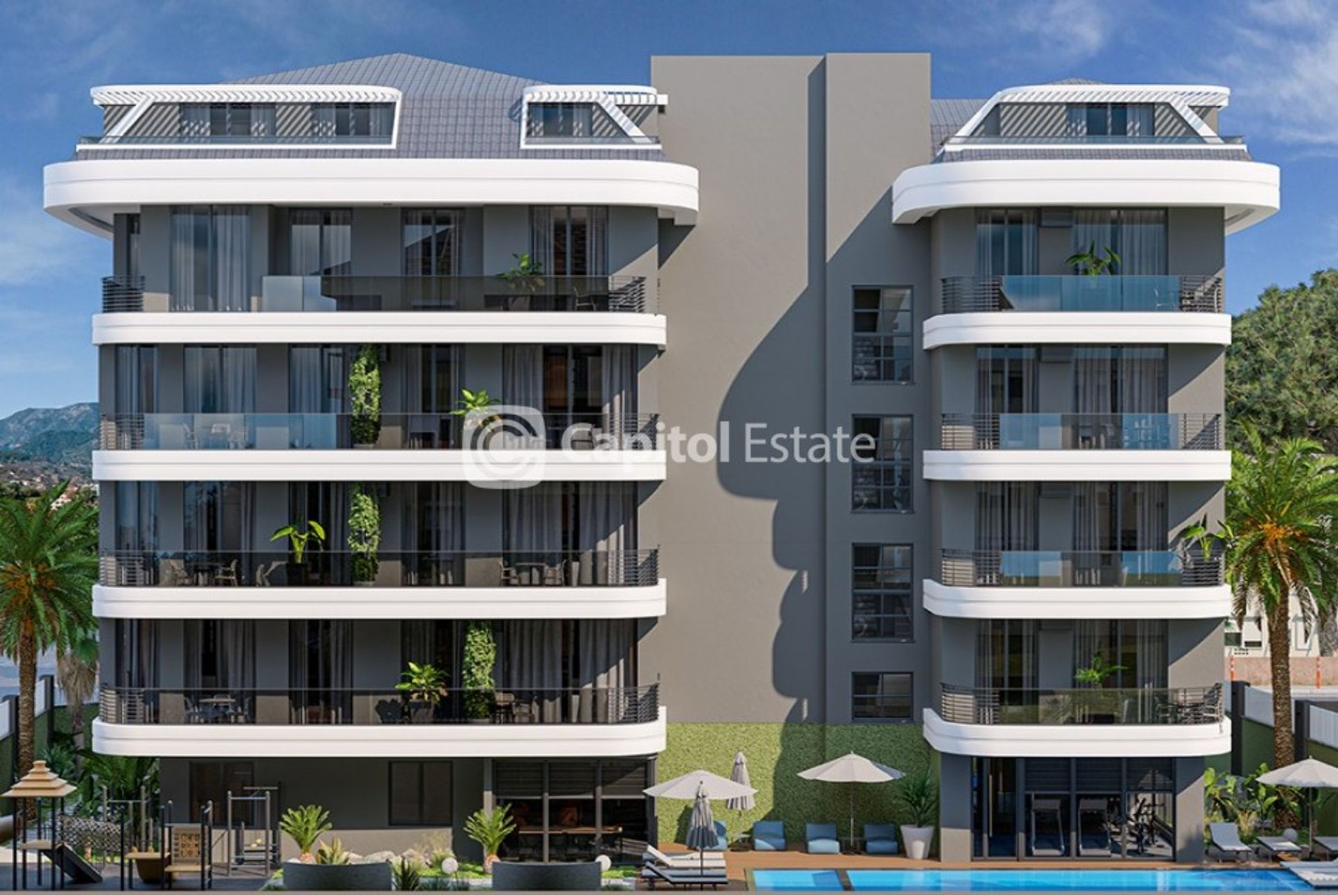 Condominium dans Oba, Antalya 11393445