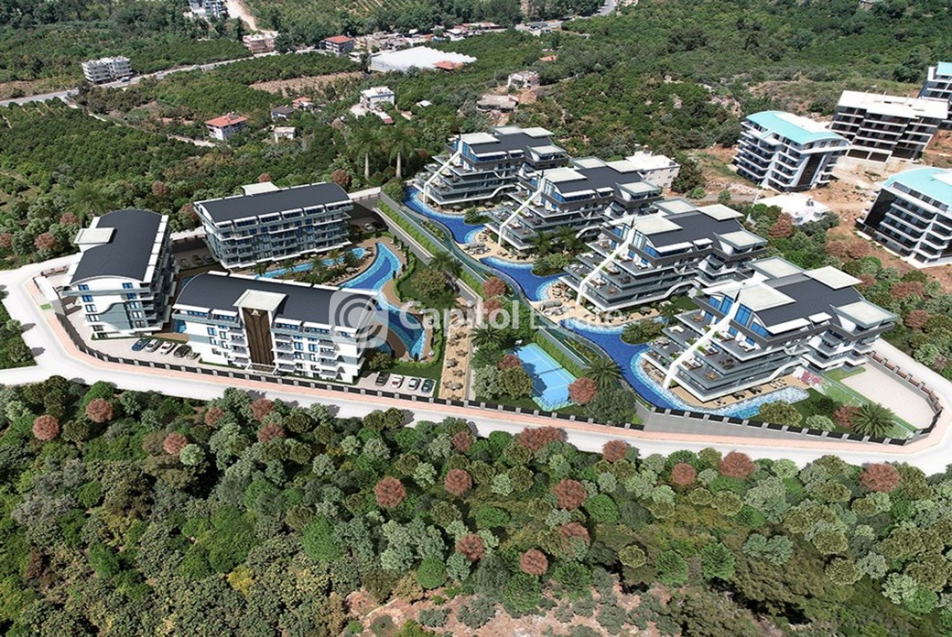 Kondominium dalam Kestel, Antalya 11393488