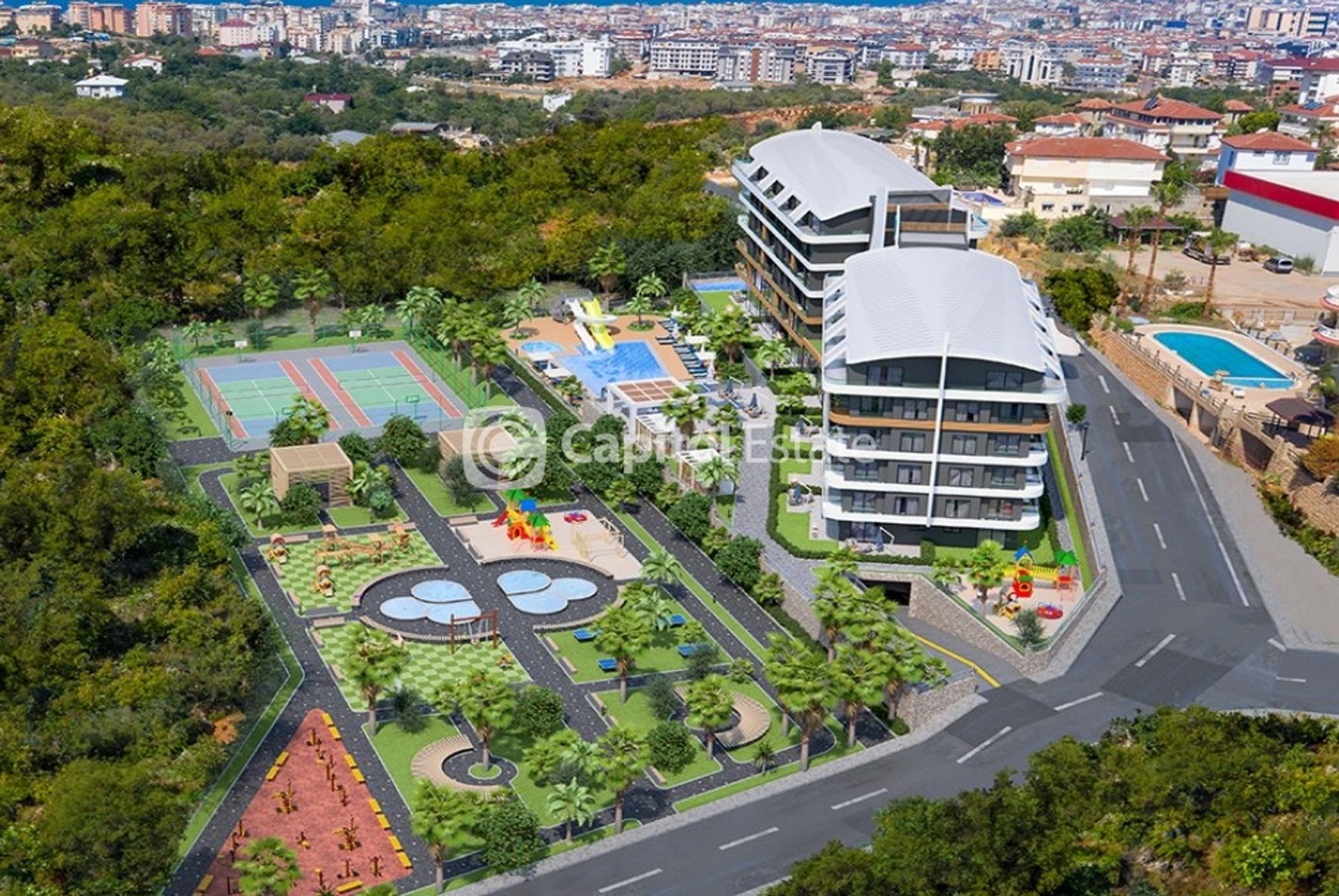 Kondominium w Kestel, Antalya 11393492