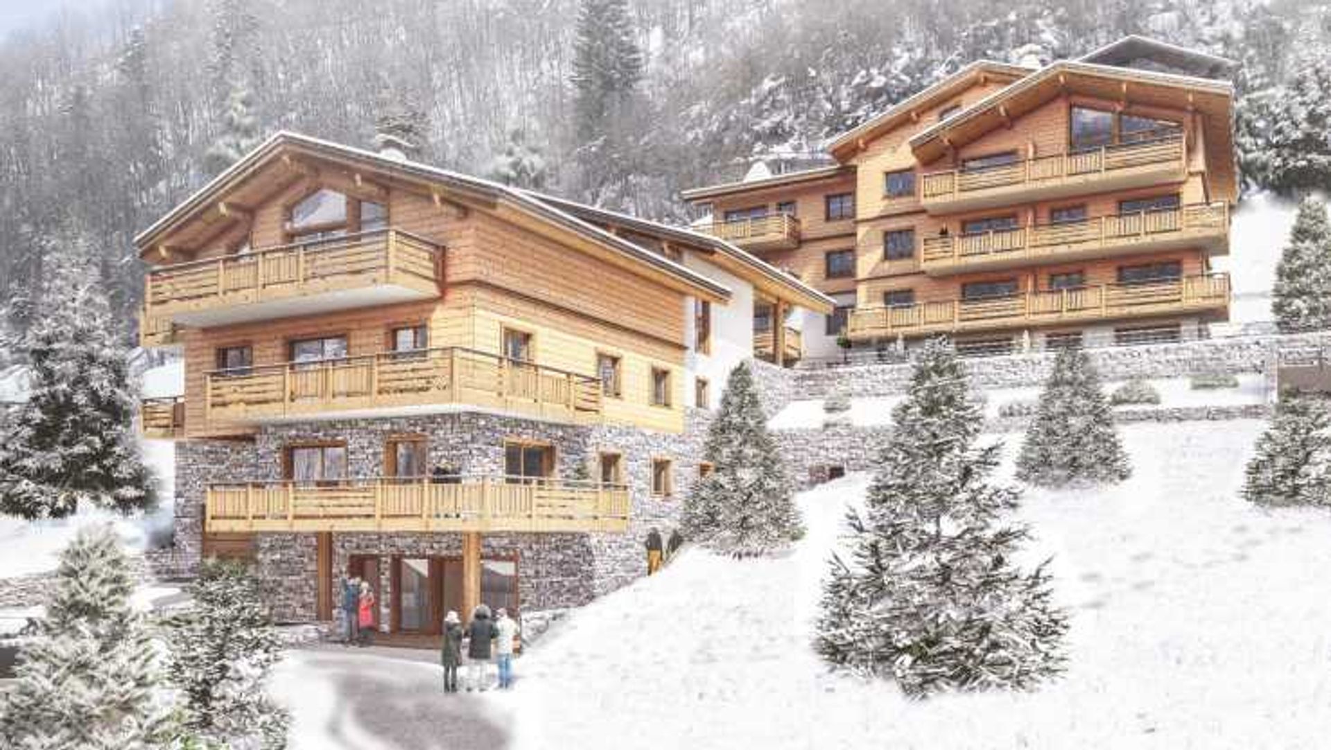 Condominio nel Le Grand-Bornand, Auvergne-Rhône-Alpes 11403973