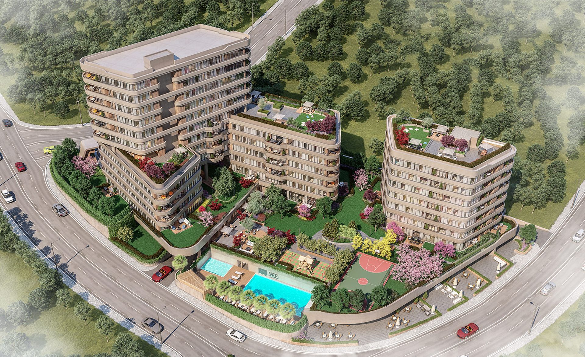 Condominium in Kucukbakkalkoy, Istanbul 11406776