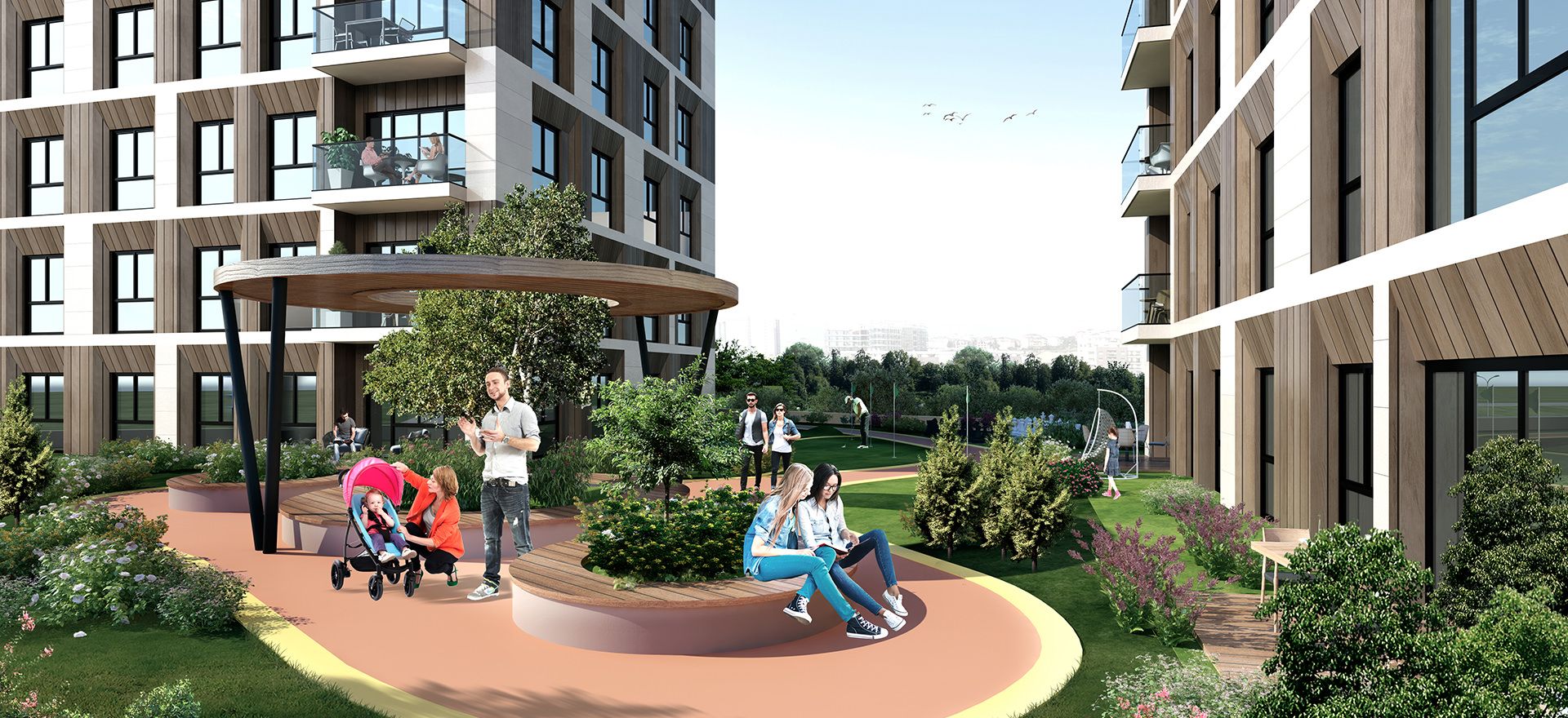 Condominium dans Kucukcekmece, Istanbul 11406938