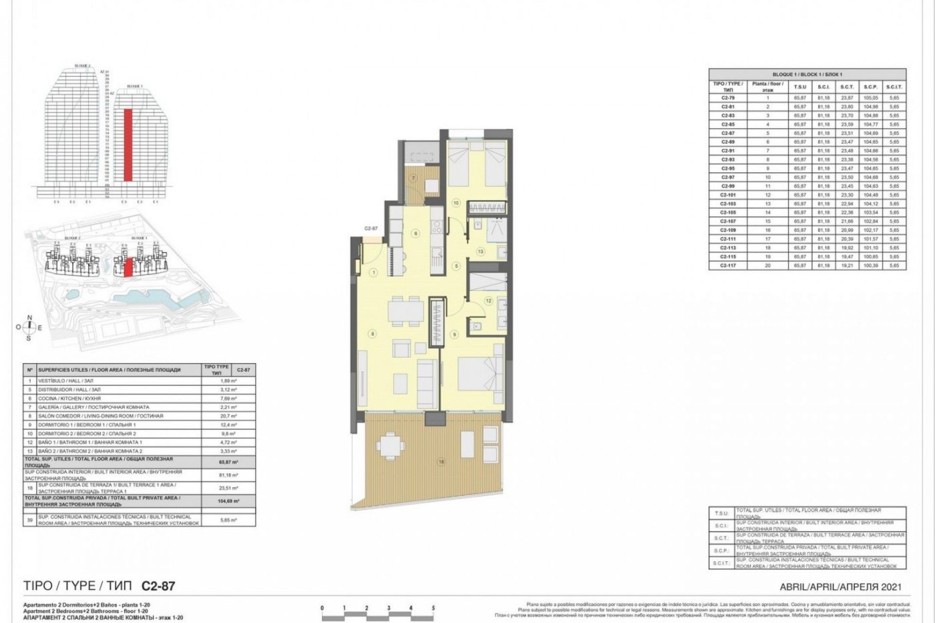 Kondominium w Benidorm, 7 Calle Presidente Adolfo Suárez 11412091