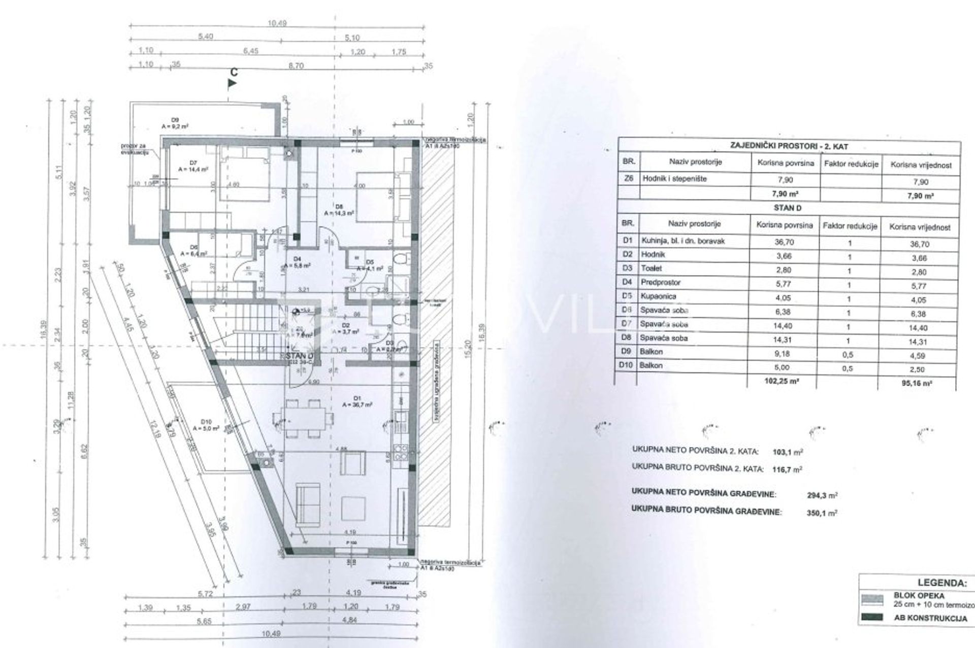 Condominium in Pula, Istarska županija 11490403