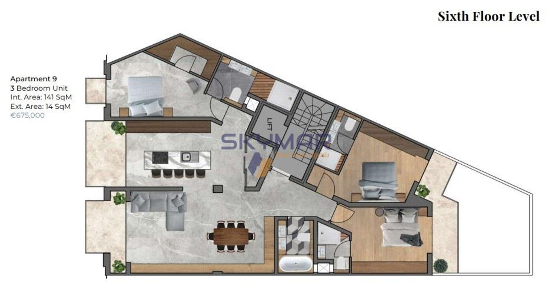 Condominium in Sliema, Sliema 11493988