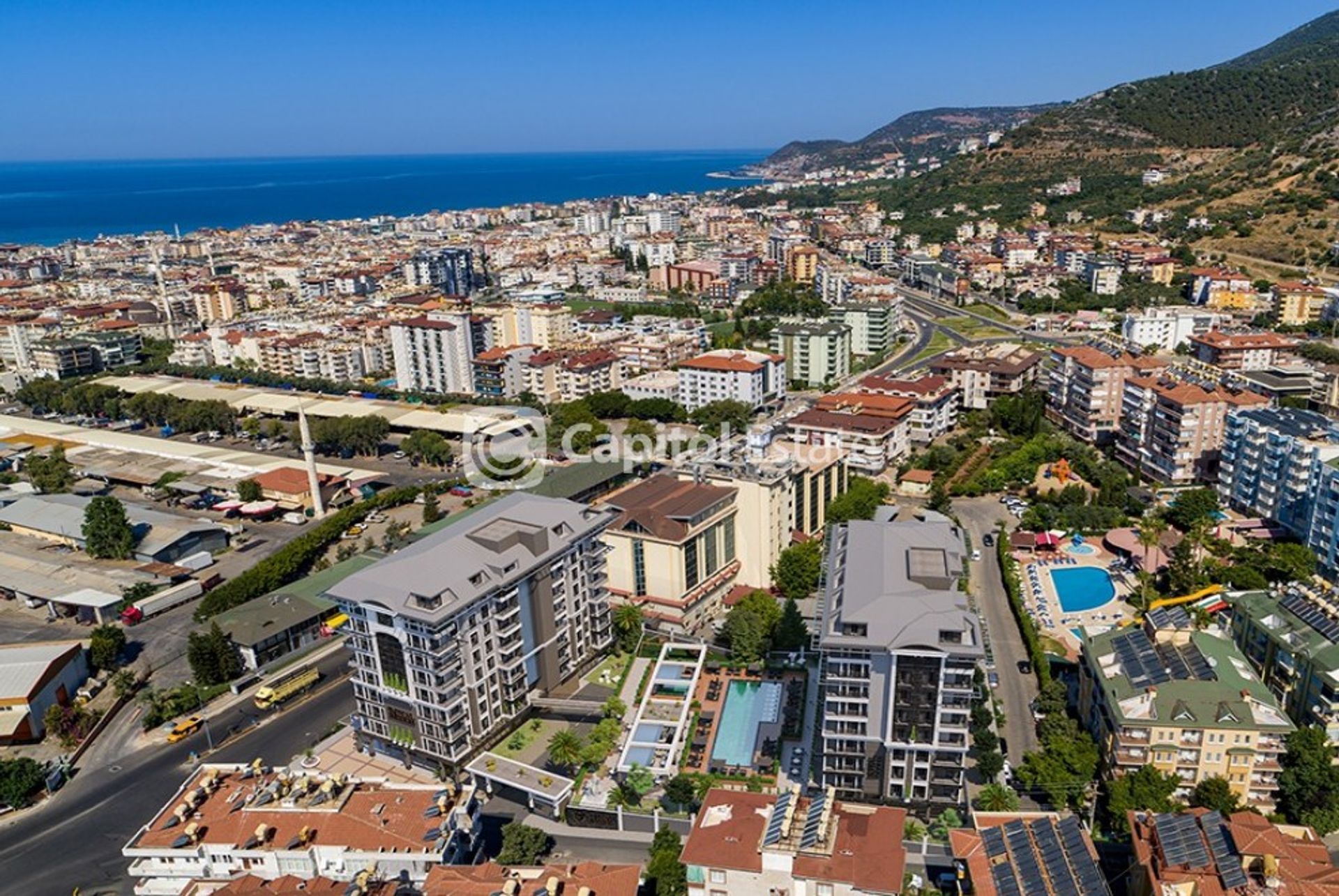 Condomínio no Alanya, Antalya 11502277