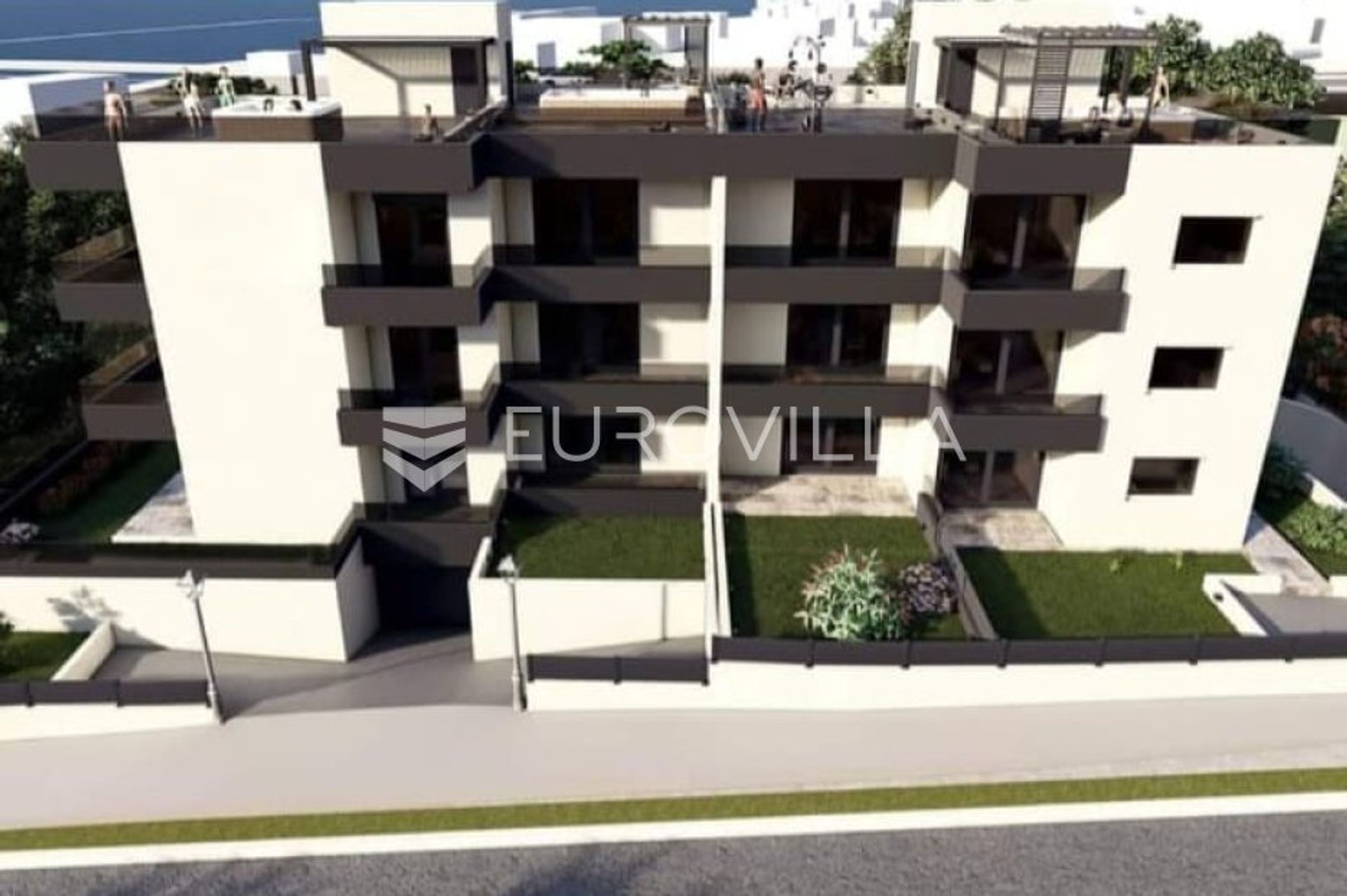 Condominio en Kaštel Gomilica, Splitsko-dalmatinska županija 11507694