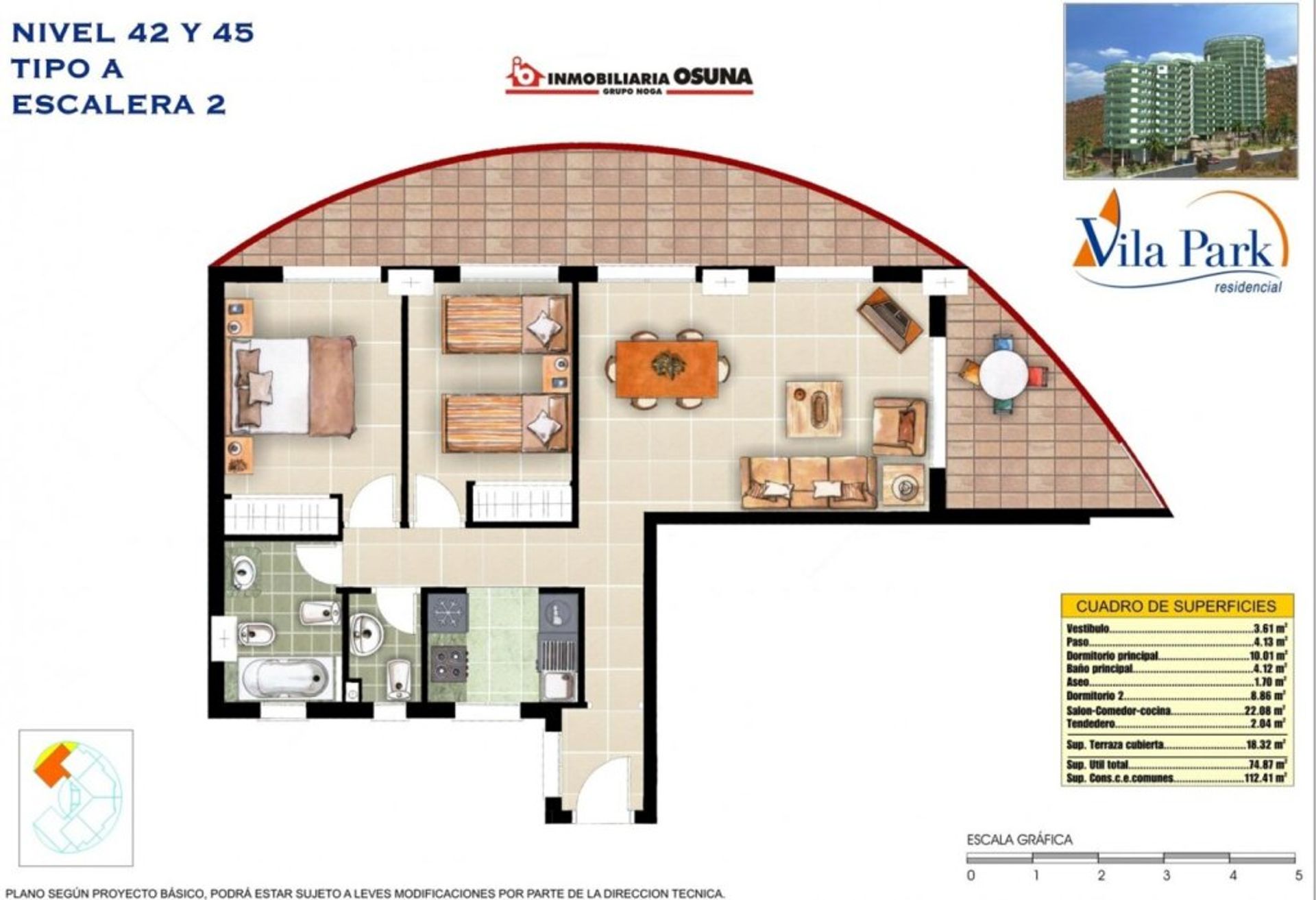 Kondominium dalam La Vila Joiosa, Comunidad Valenciana 11518172