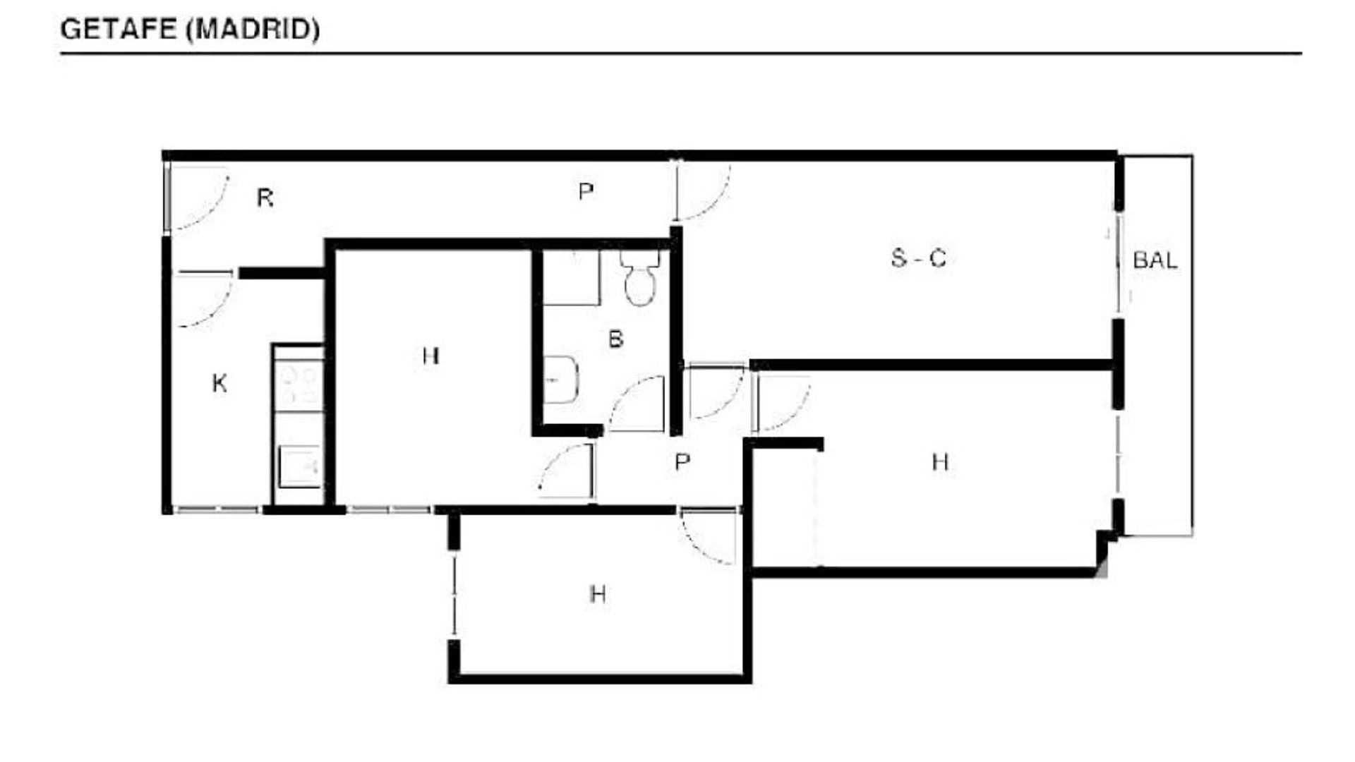 Condominium dans Getafe, Comunidad de Madrid 11518737