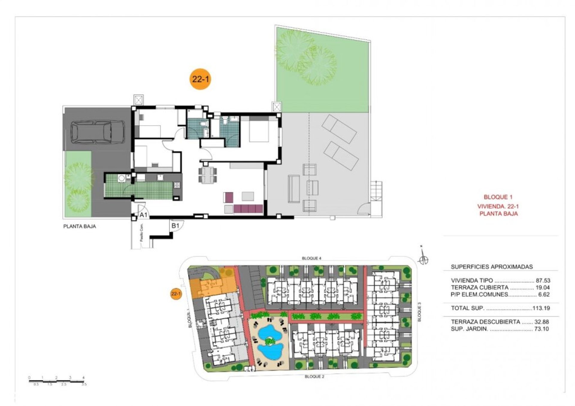 Kondominium di Los Plazas, Murcia 11520337