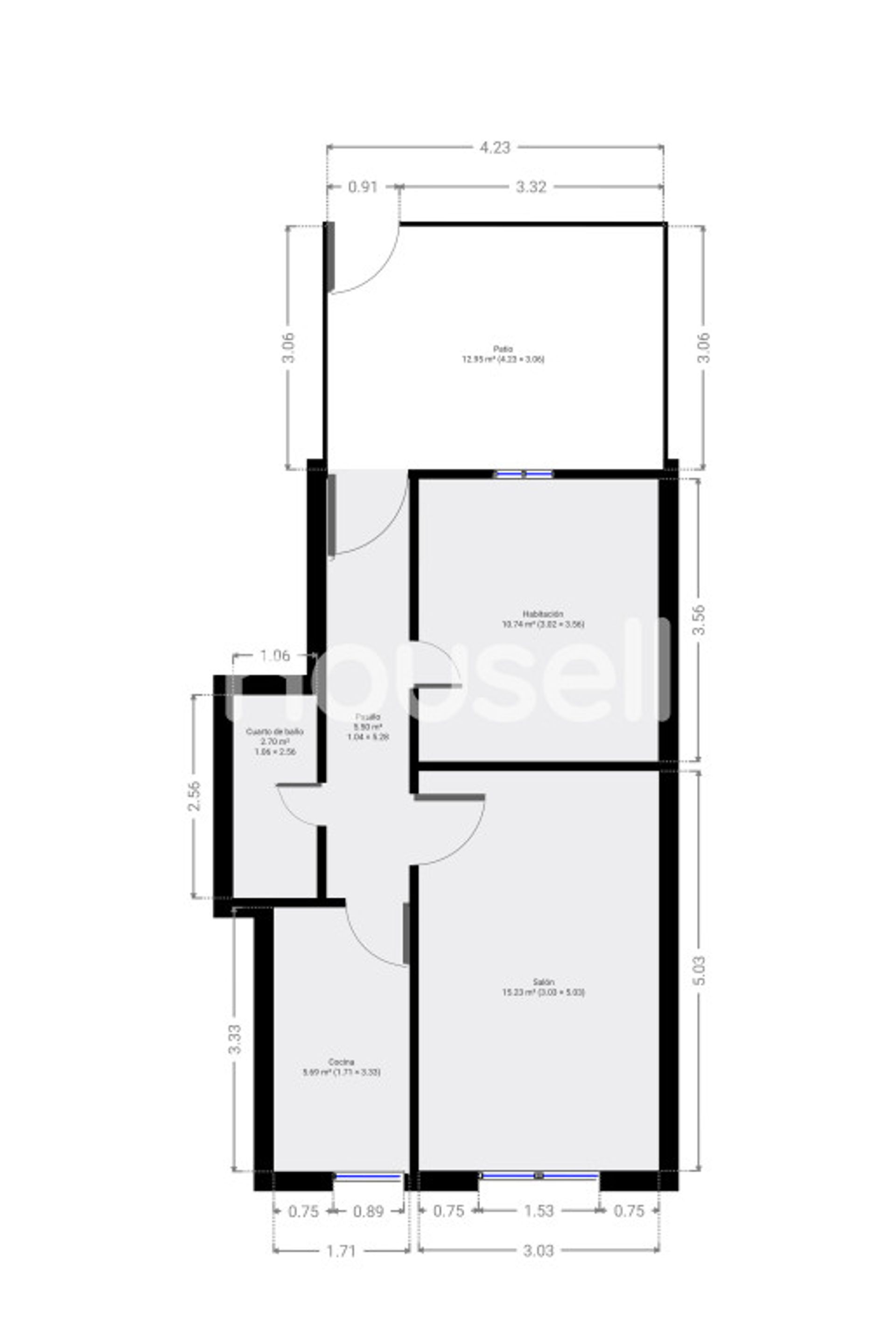 Condominium dans Toledo, Castilla-La Mancha 11521994