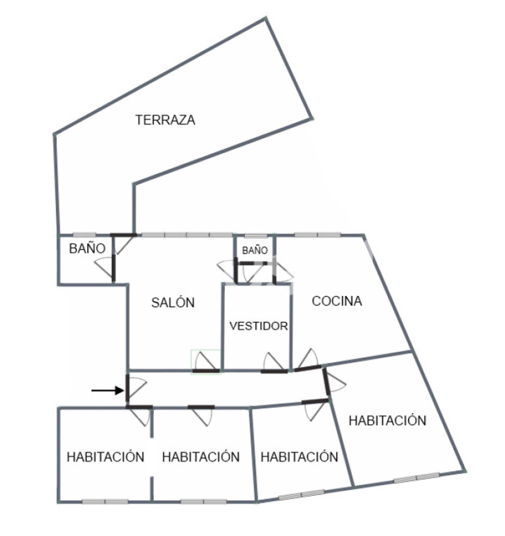 公寓 在 Langreo, Principado de Asturias 11522769