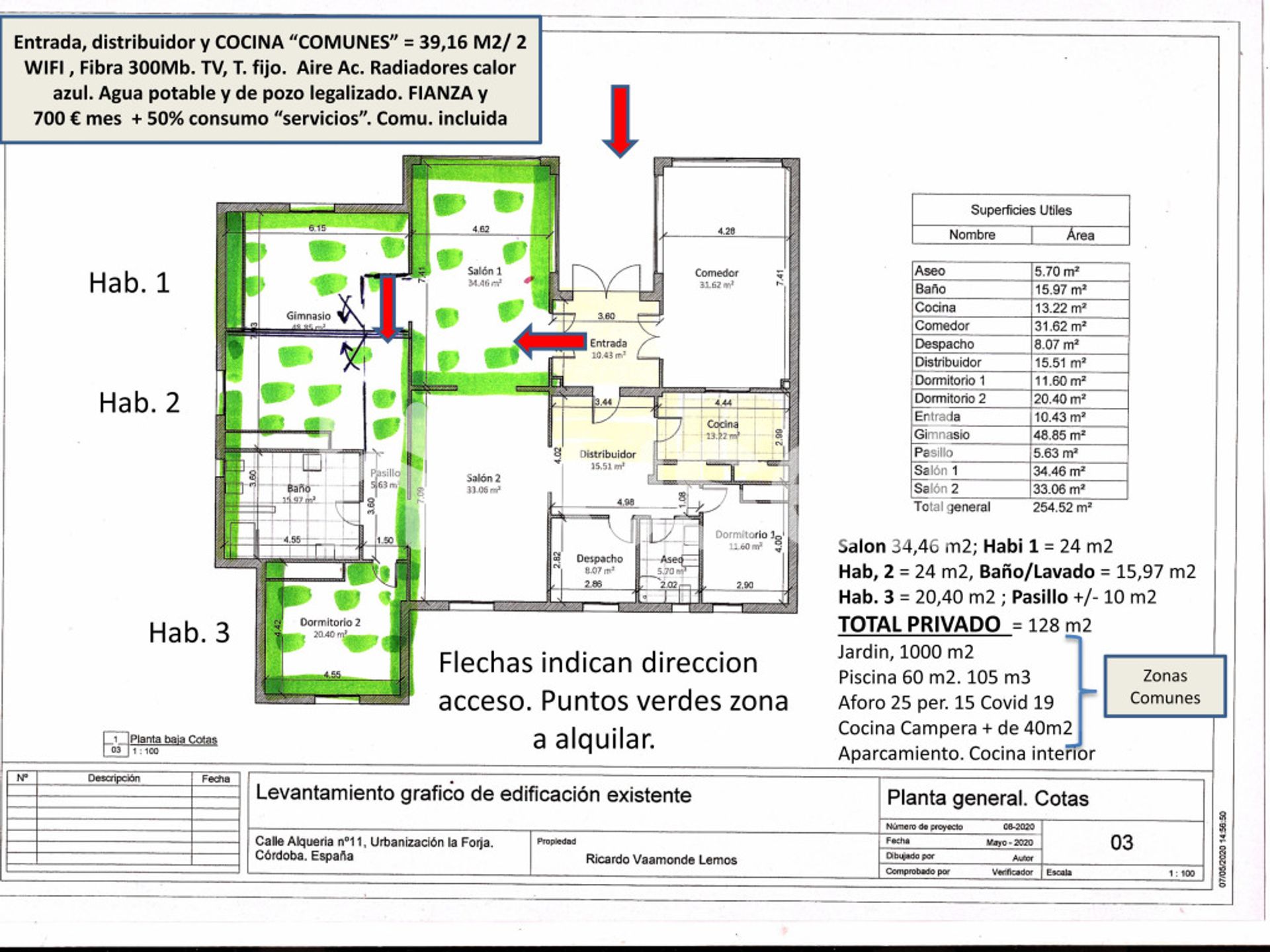 房子 在 Córdoba, Andalucía 11522945