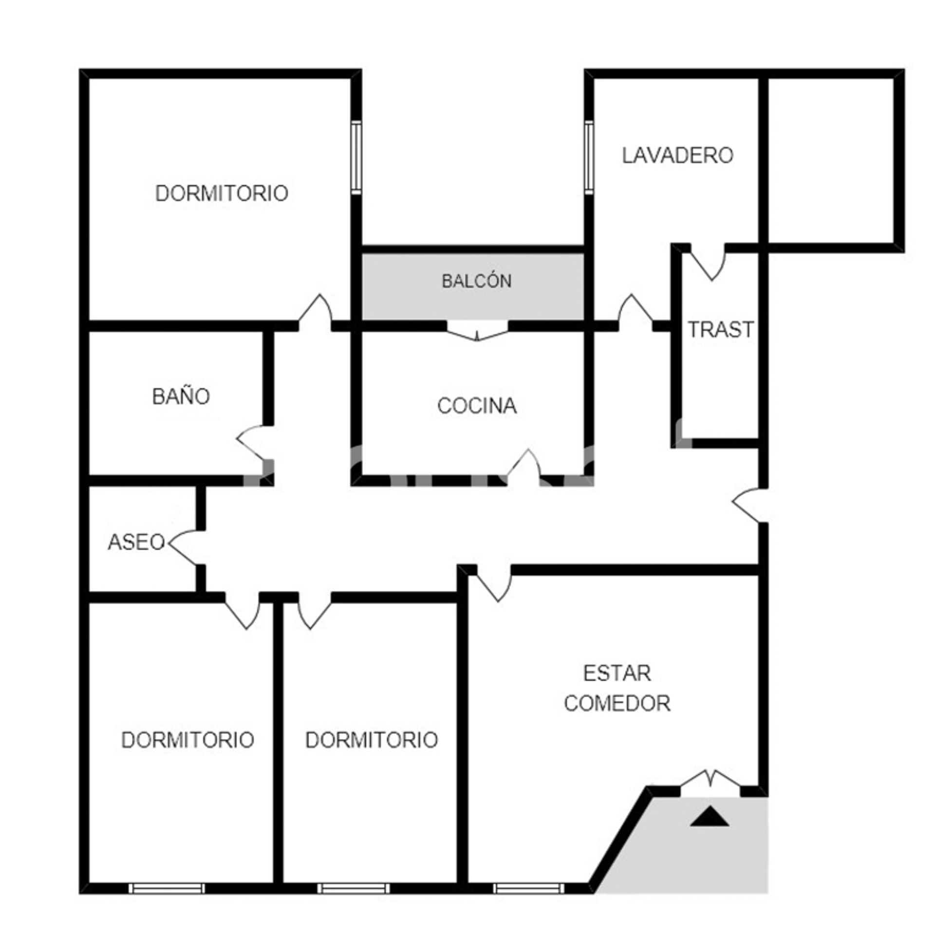 Kondominium dalam Daimiel, Castilla-La Mancha 11523003