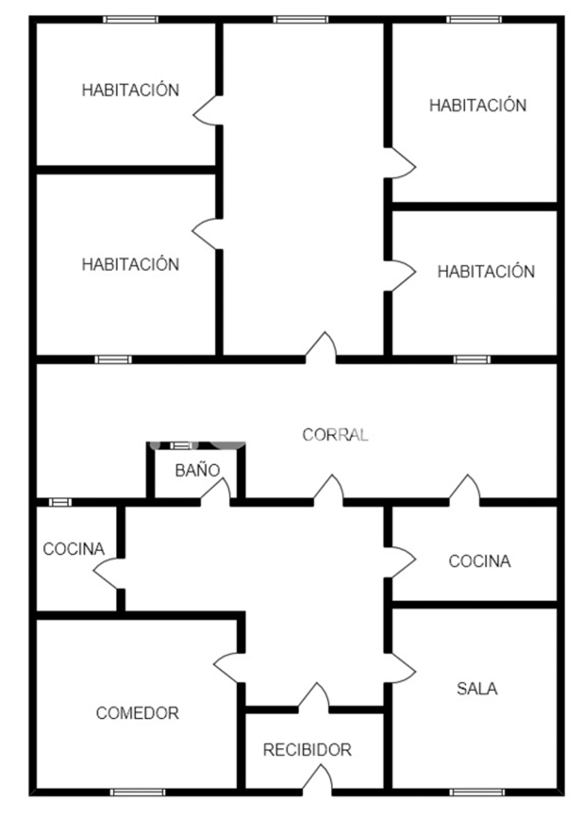 Rumah di Hornillos de Cerrato, Castilla y León 11523118