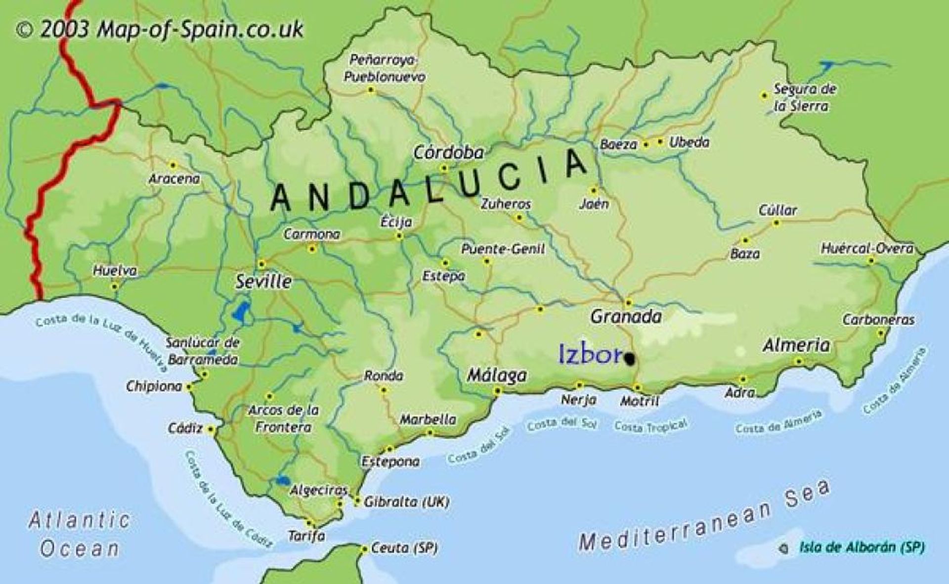 Rumah di Ízbor, Andalucía 11523535