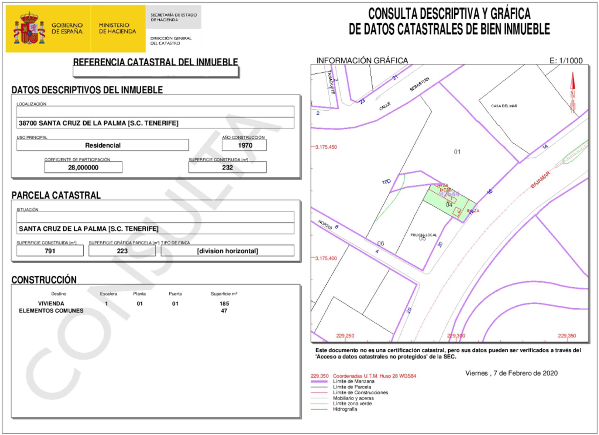 Kondominium dalam Santa Cruz de la Palma, Canarias 11523857