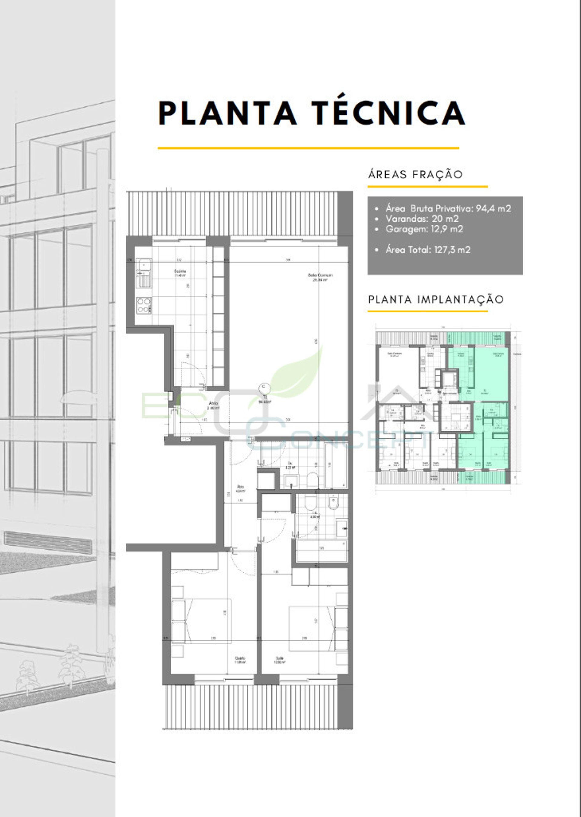 Eigentumswohnung im Nogueira da Regedoura, Aveiro 11525931