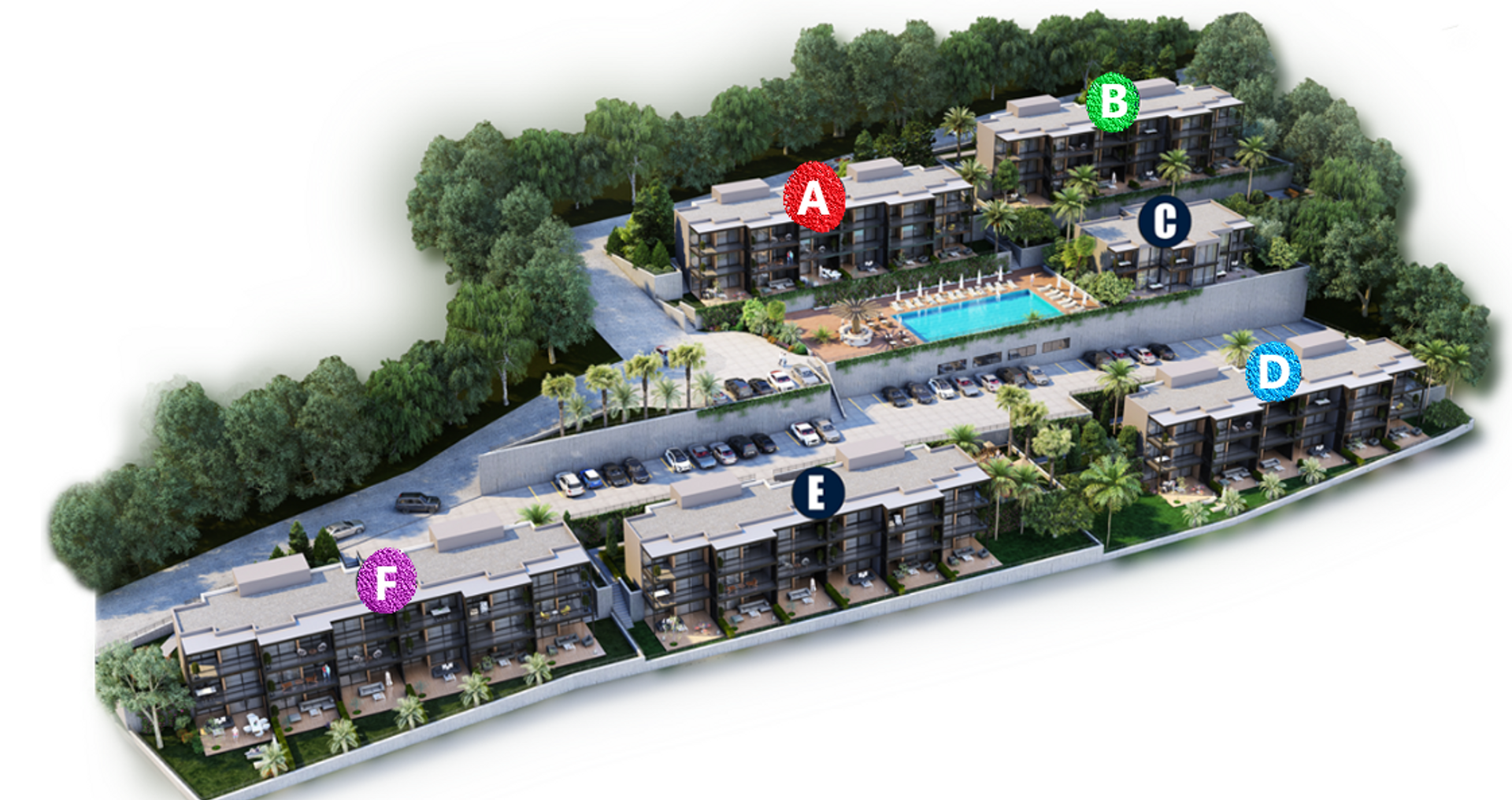 Kondominium w Bodrum, Muğla 11528814