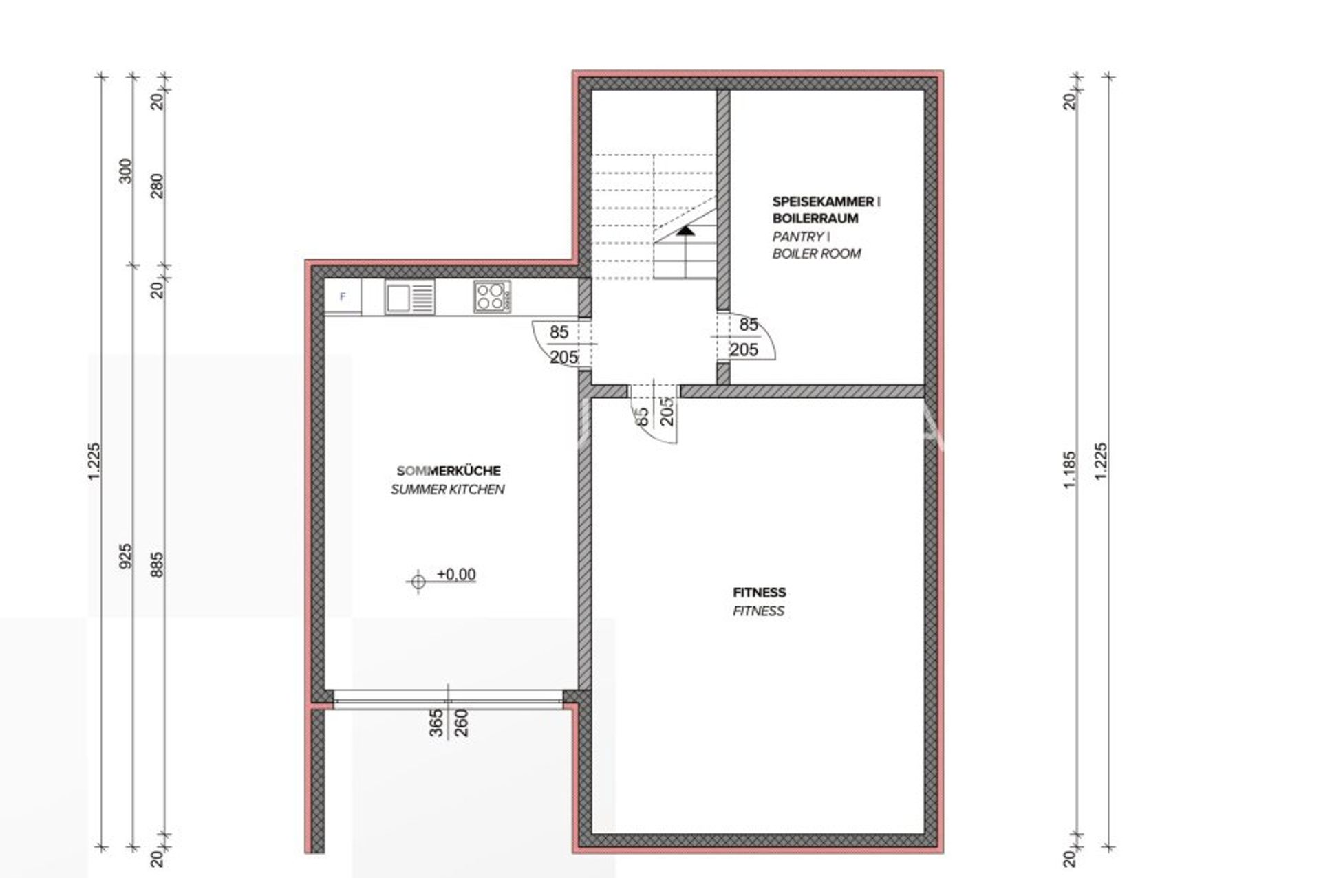 Casa nel Brela, Splitsko-dalmatinska županija 11529576