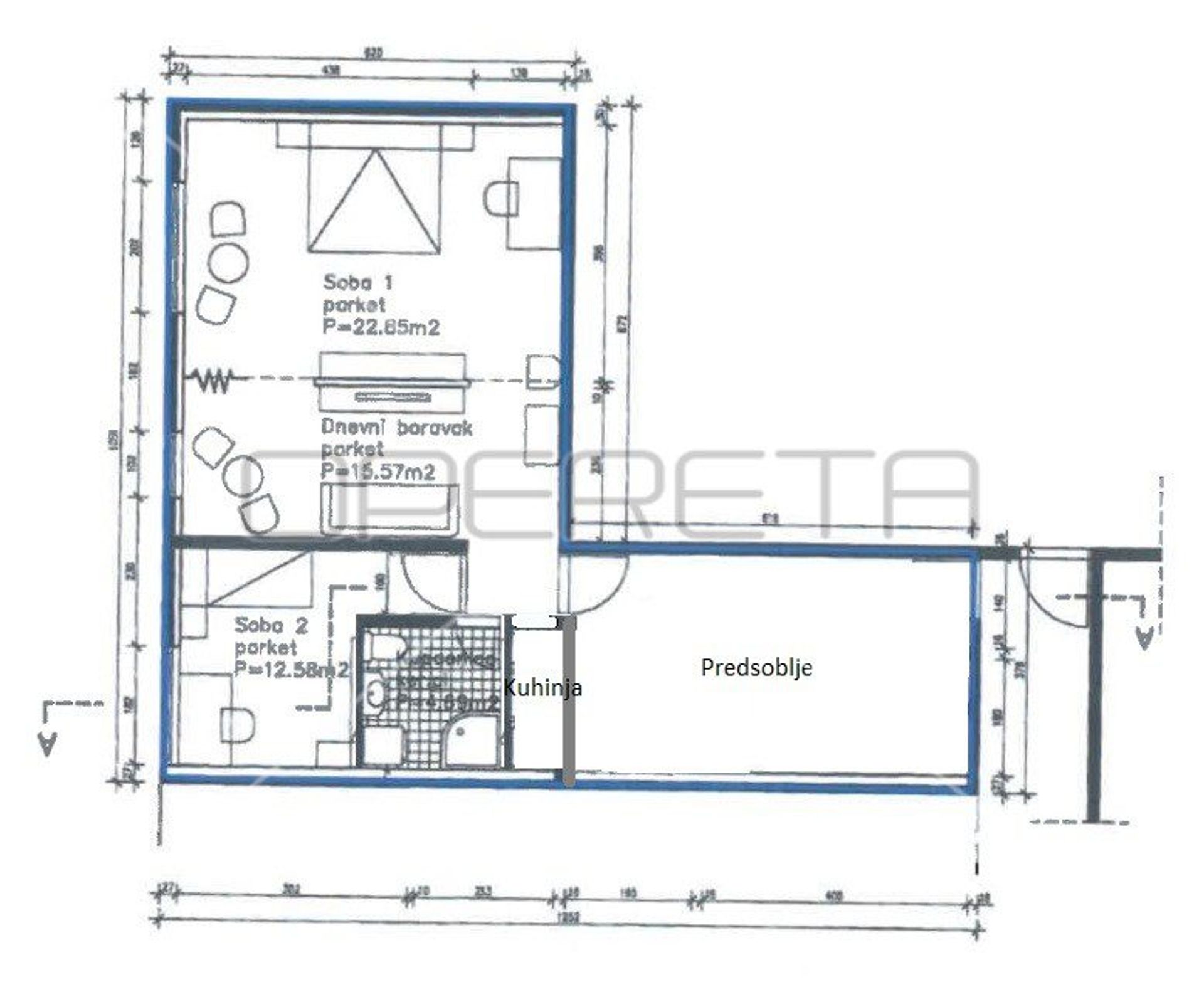 Kondominium dalam Zagreb,  11534370