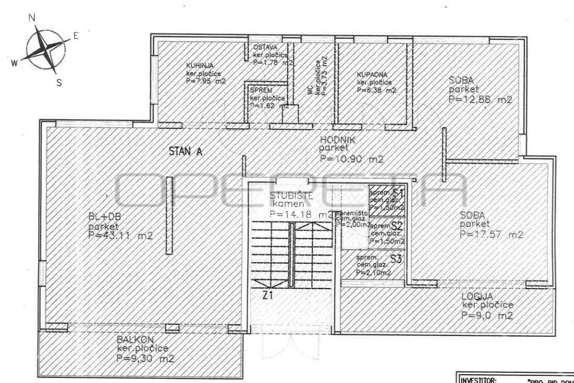 Kondominium w Gornje Vrapce, Zagreb, Grad 11534455