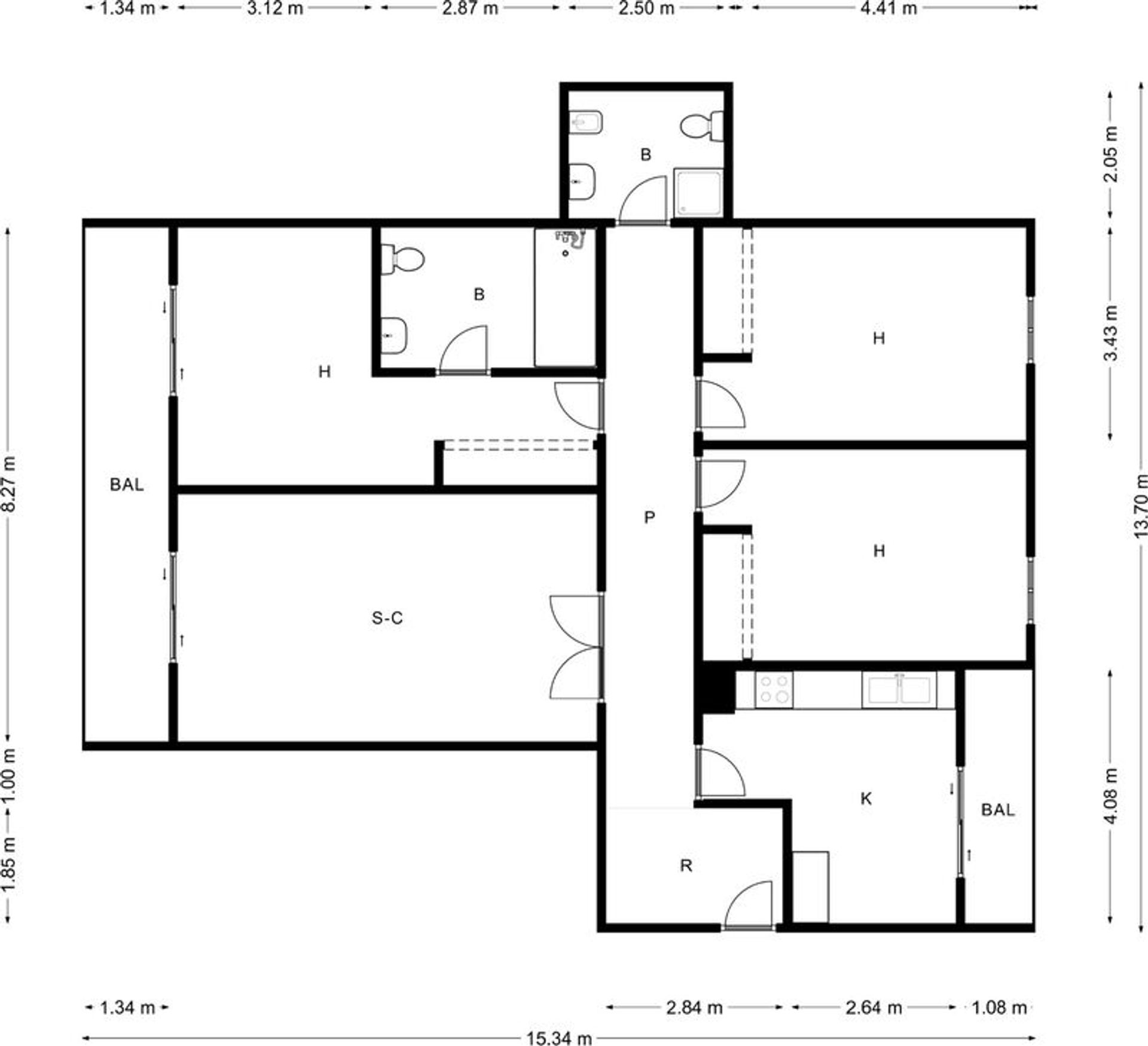 Condominium in Vila Real de Santo António, Faro District 11534494