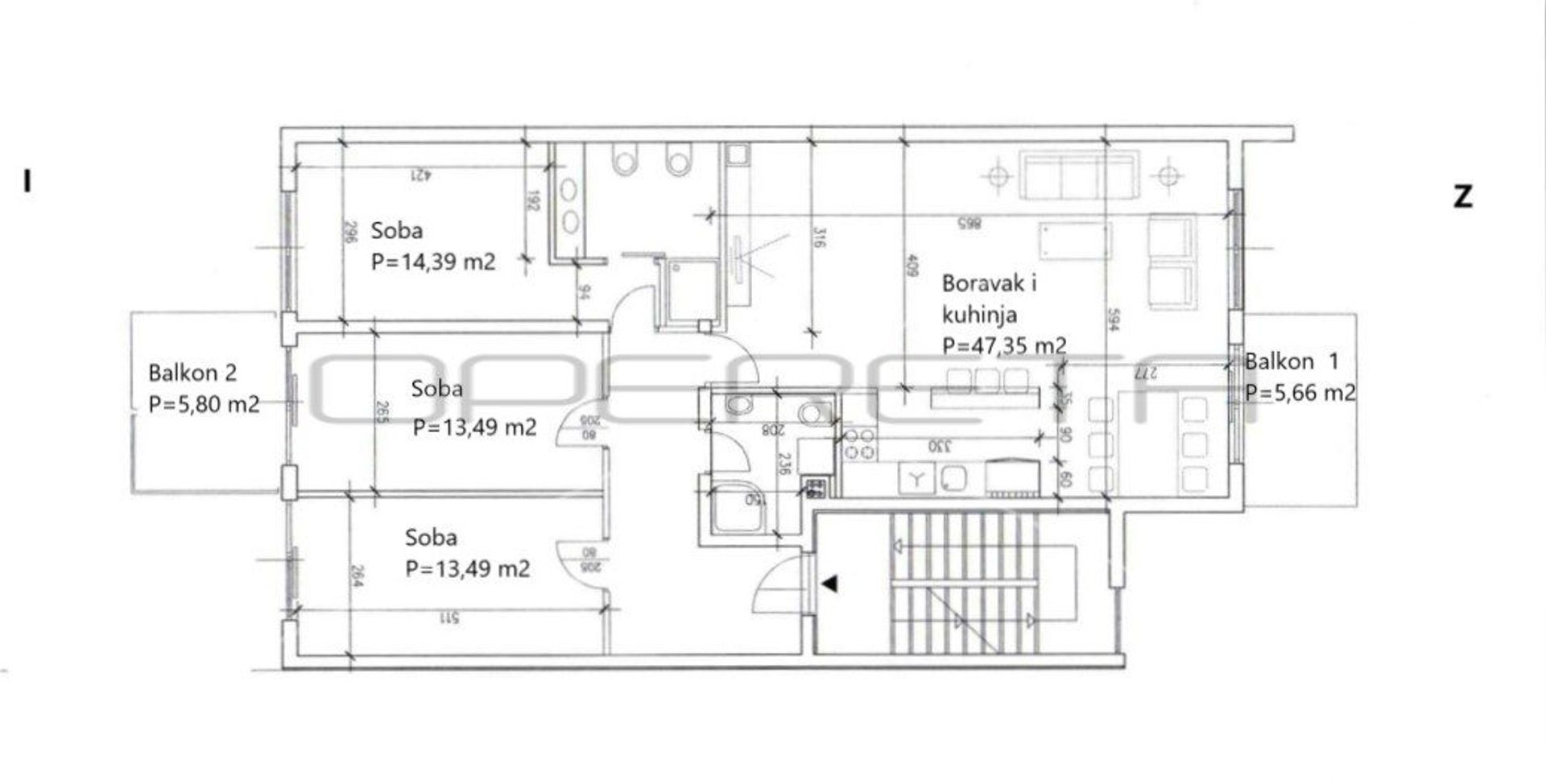 Condominio nel Zagreb,  11534536