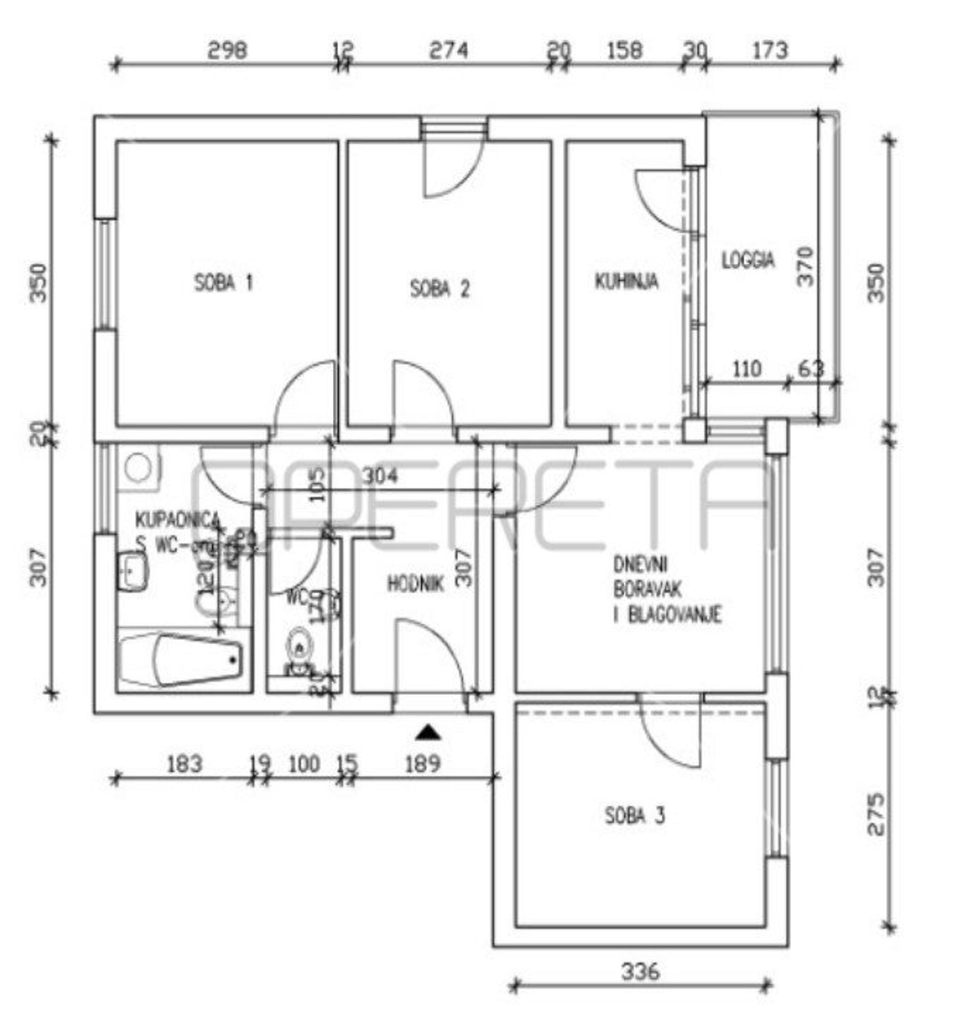 Condominio en Zagreb,  11534538