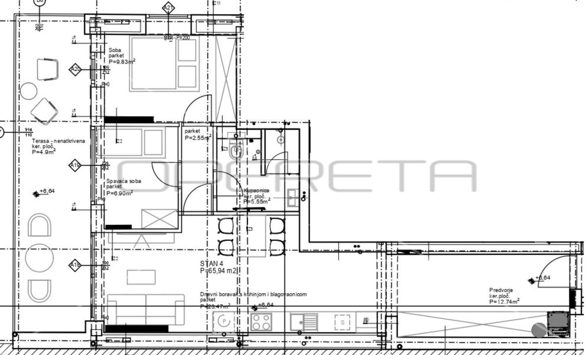 Condominium in Vrapce, Zagreb, Grad 11534574