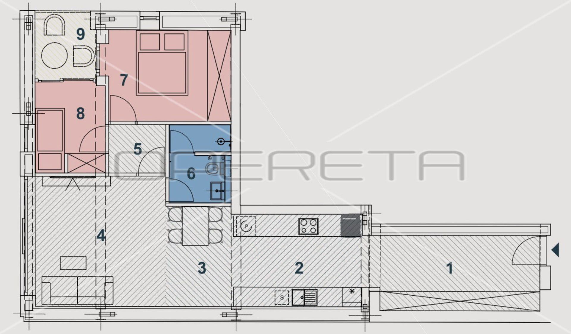 Kondominium dalam Vrapce, Zagreb, Grad 11534579