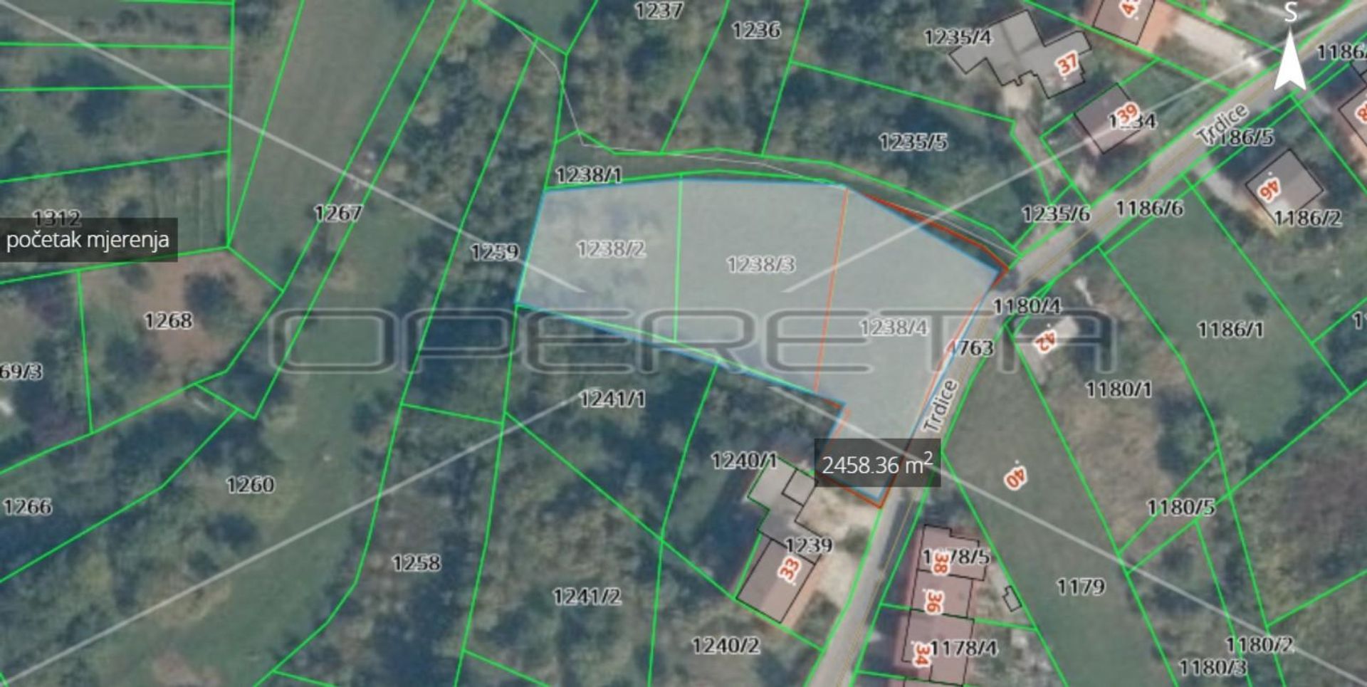 Land im Gornje Vrapce, Zagreb, Grad 11534613