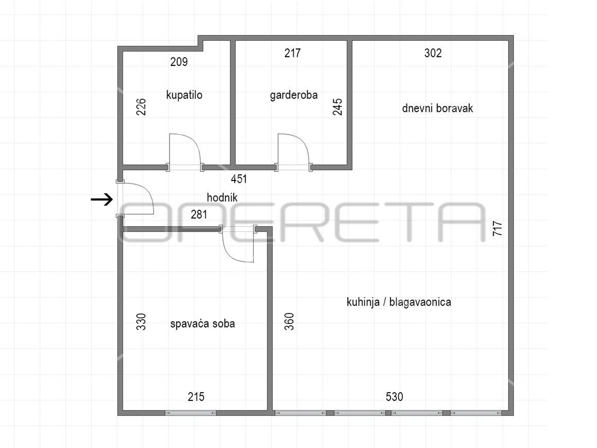 Kondominium dalam Zagreb,  11534766