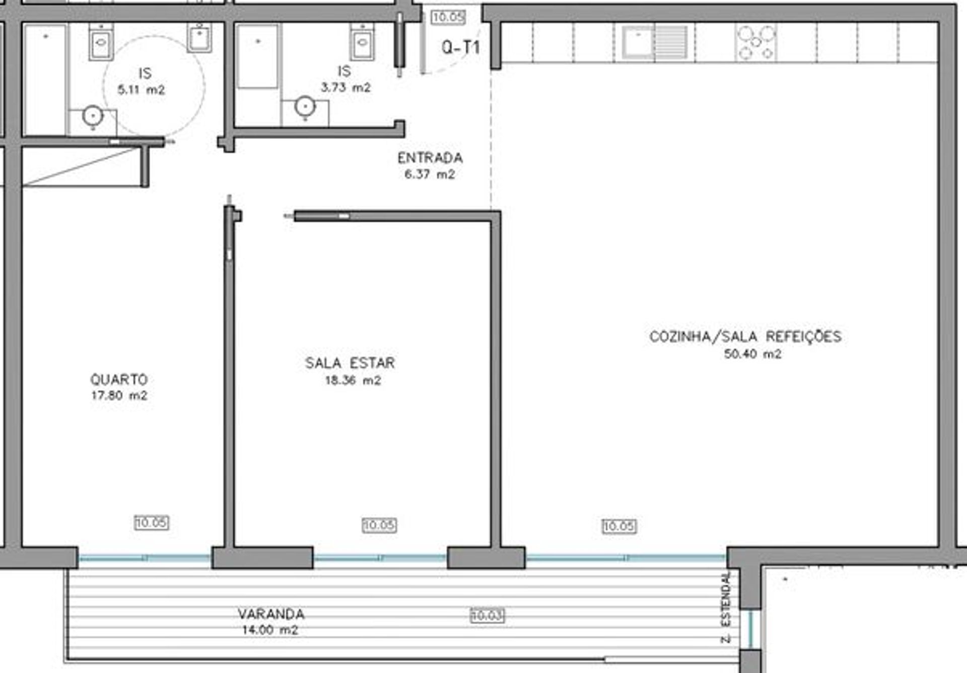 Kondominium w Tavira, Faro District 11536187