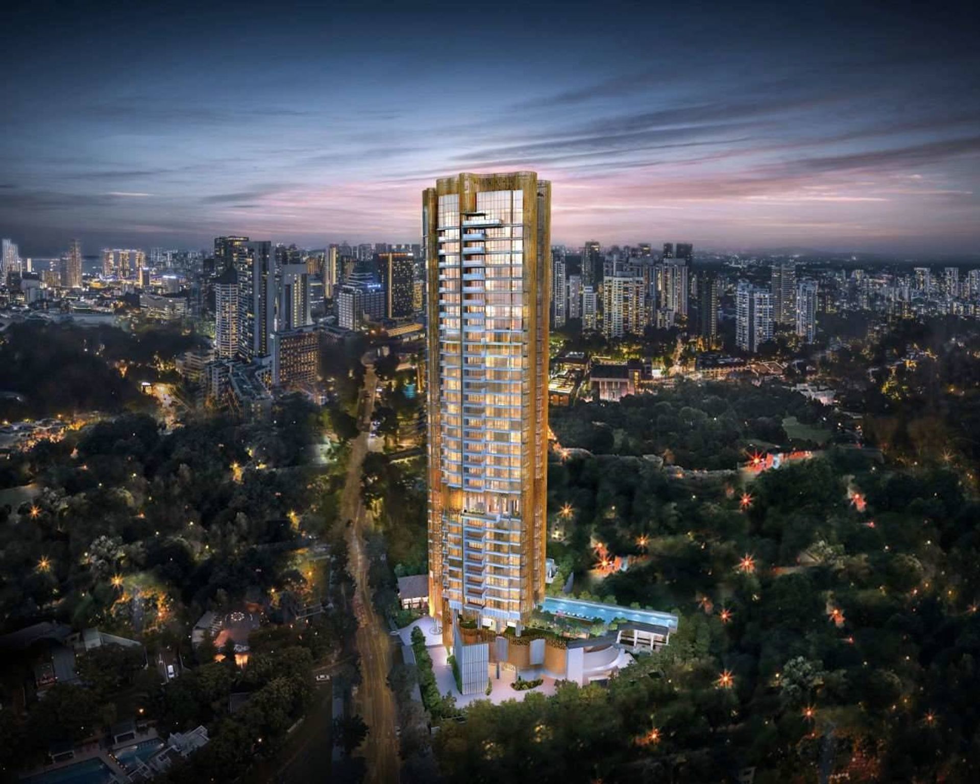 Immobilier dans Halte de Tanglin, 71 Cairnhill Road 11536888