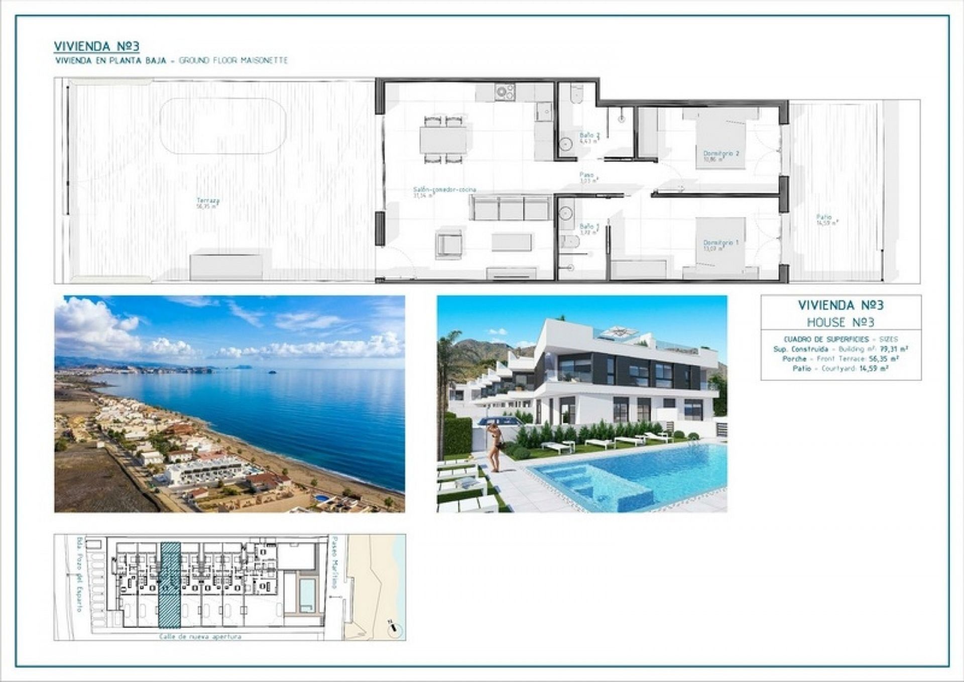 Condominium dans Pozo del Esparto, Andalucía 11537340