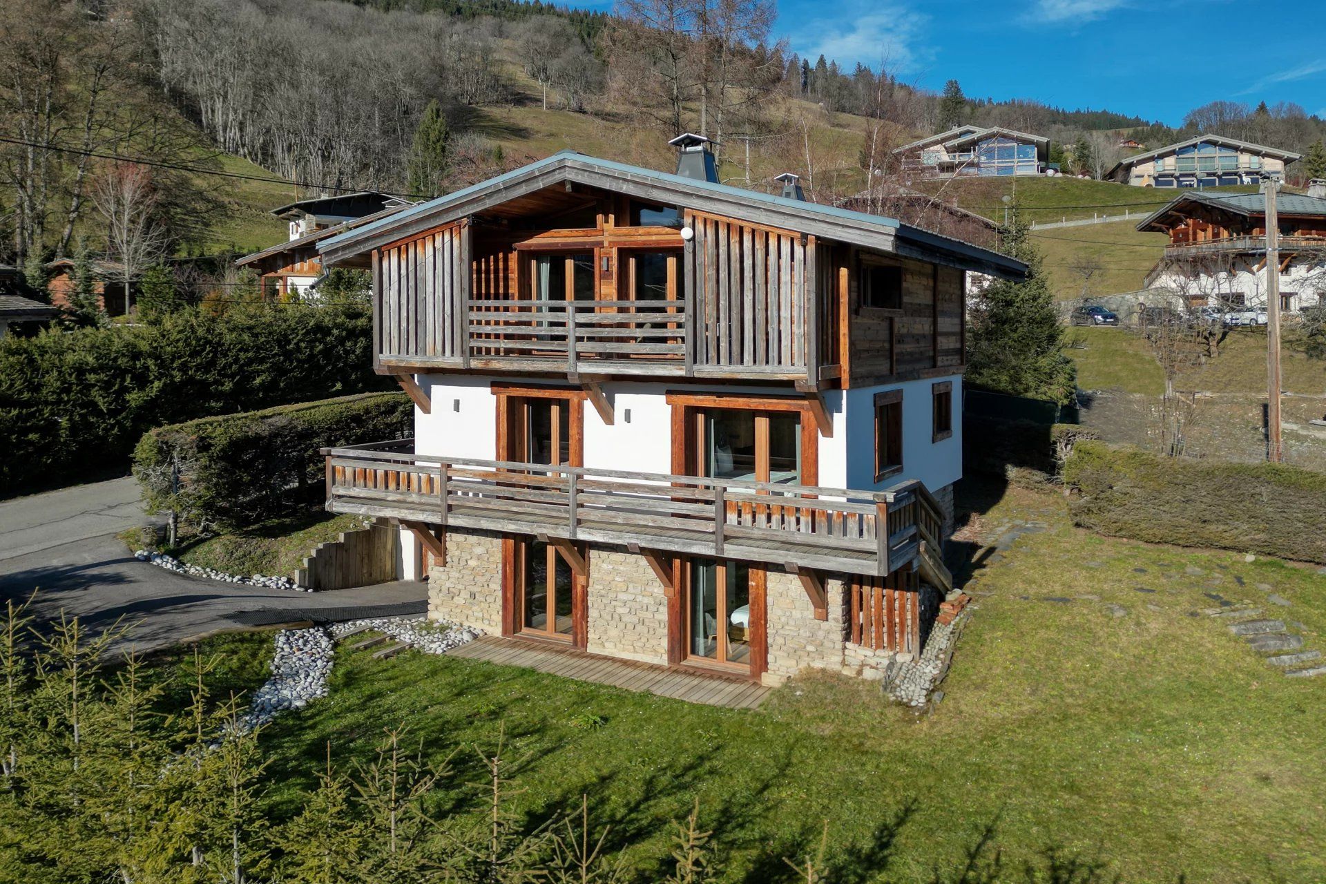 Rumah di Megève, Haute-Savoie 11539305