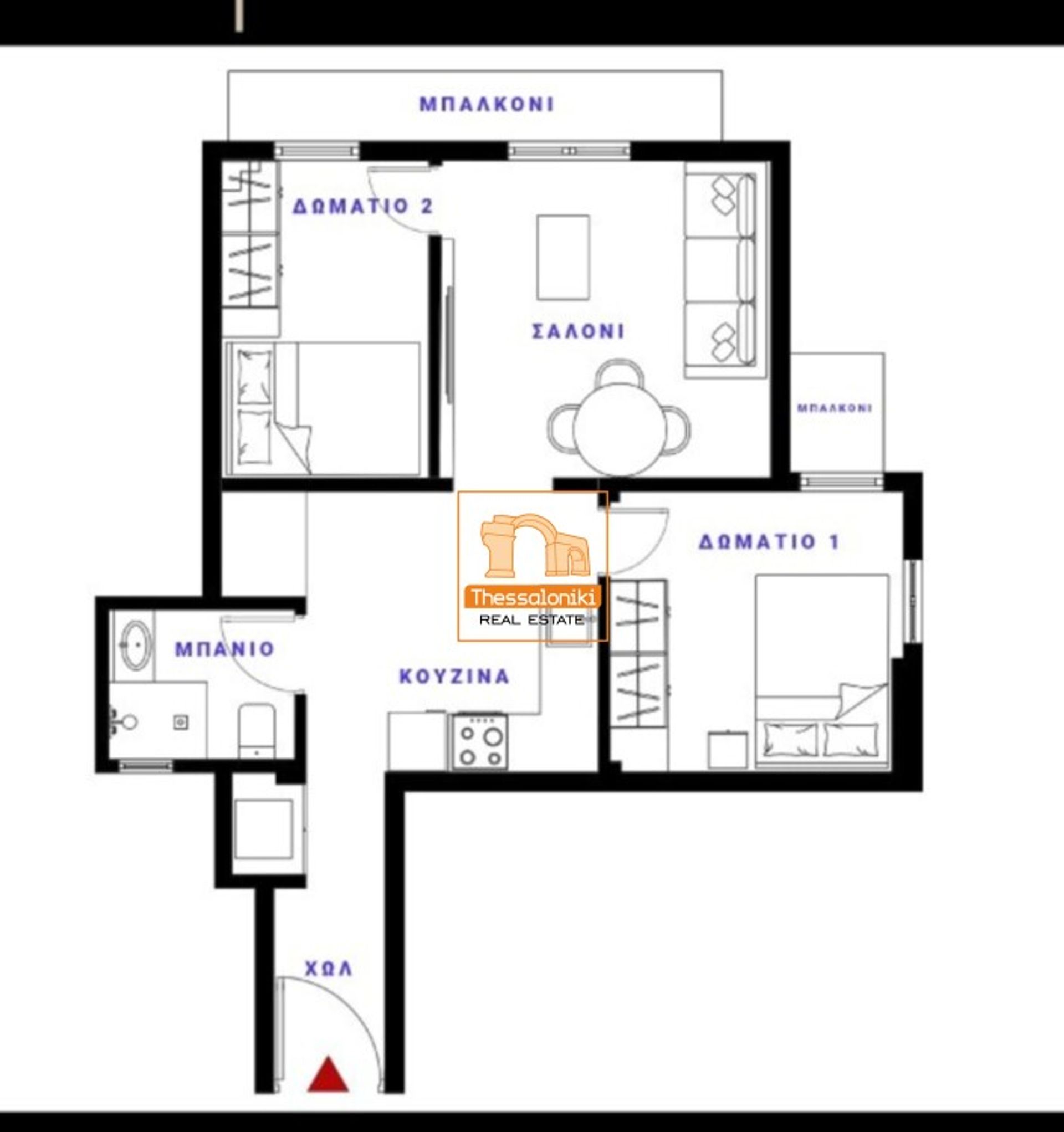 Condominium in Thessaloniki,  11539645