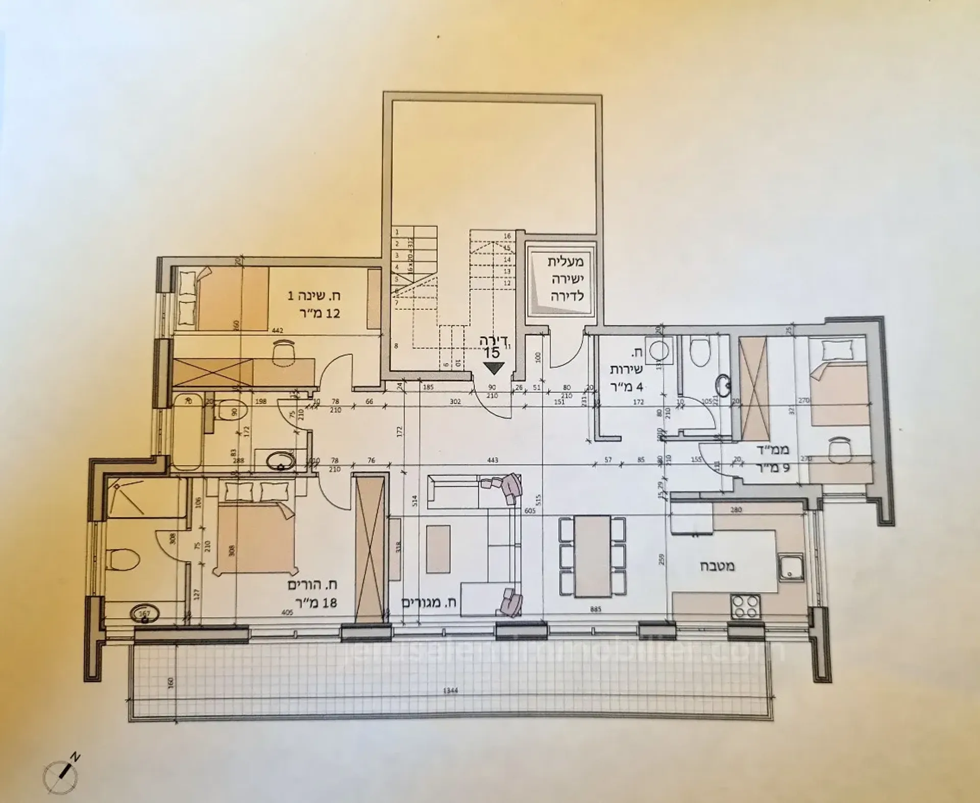 سكني في Jerusalem, Jerusalem District 11540863