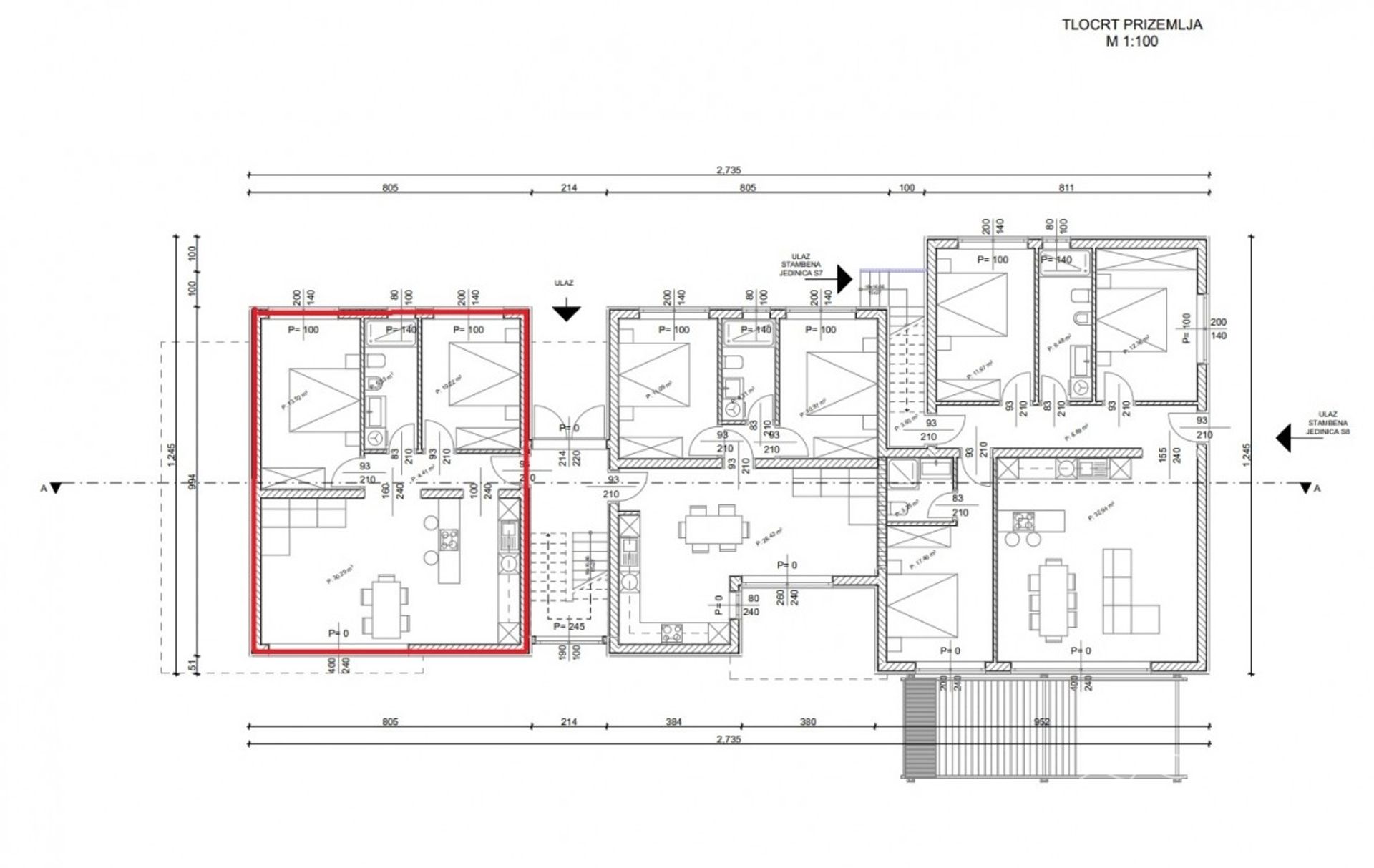 Condominium in Novigrad, Istria County 11545150