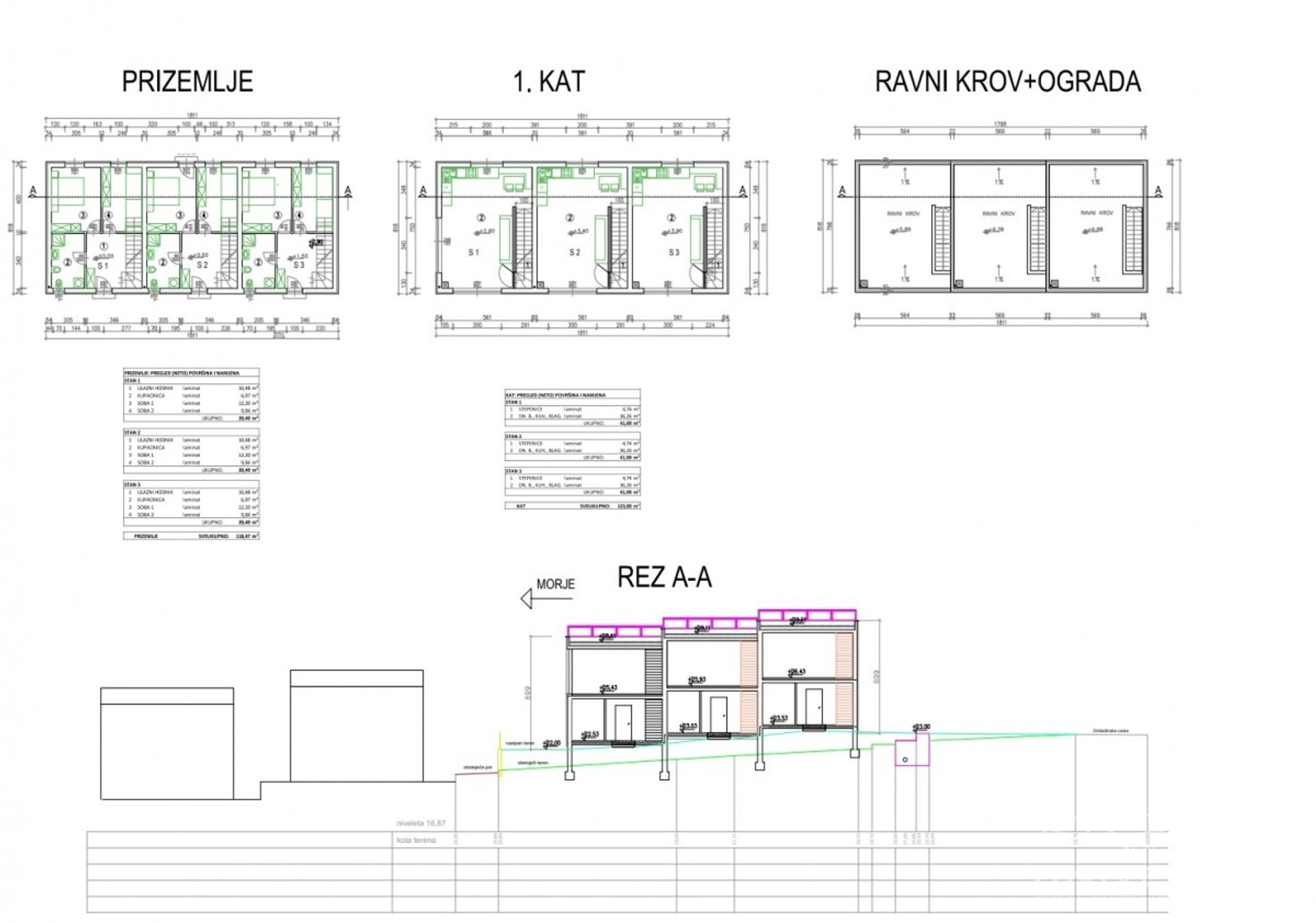 Condominium dans Umag, Istarska Zupanija 11545188